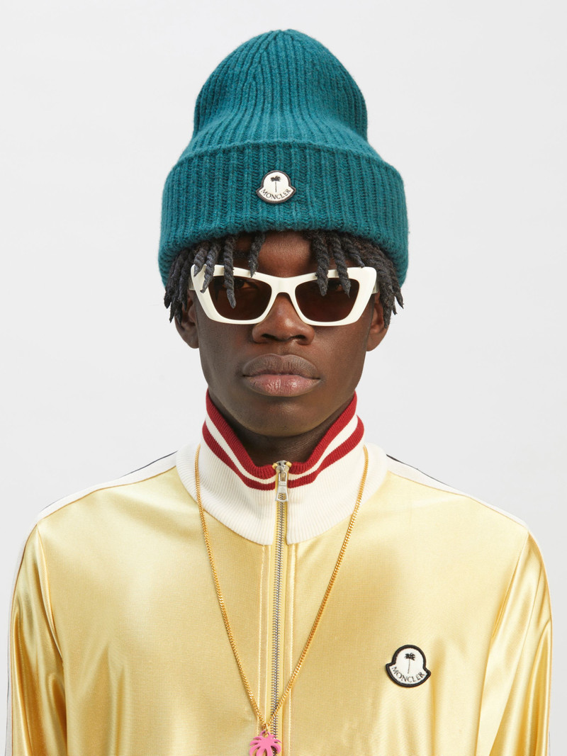 Moncler 8 MONCLER PALM ANGELS TRICOT HAT outlook