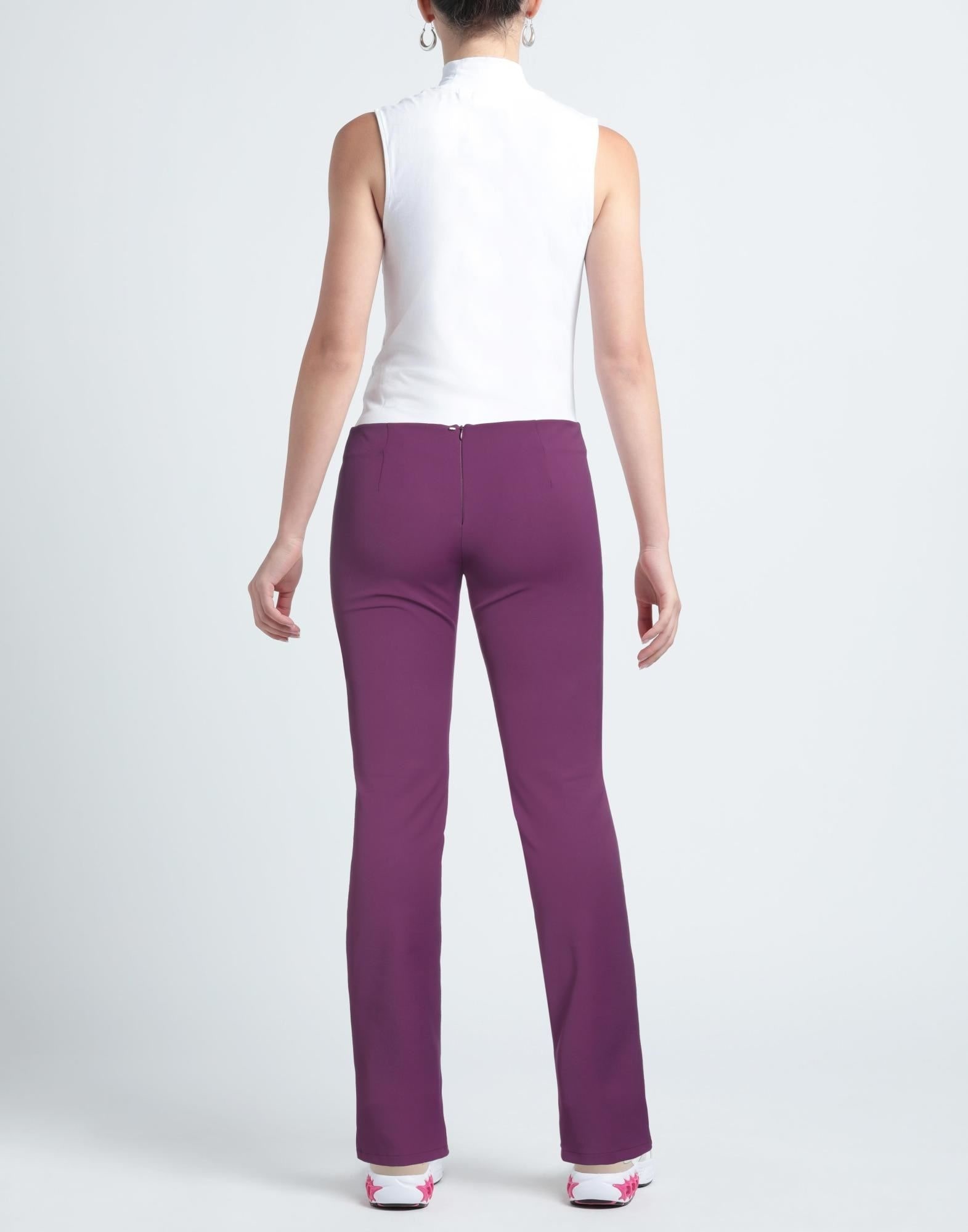 Purple Women's Casual Pants - 3