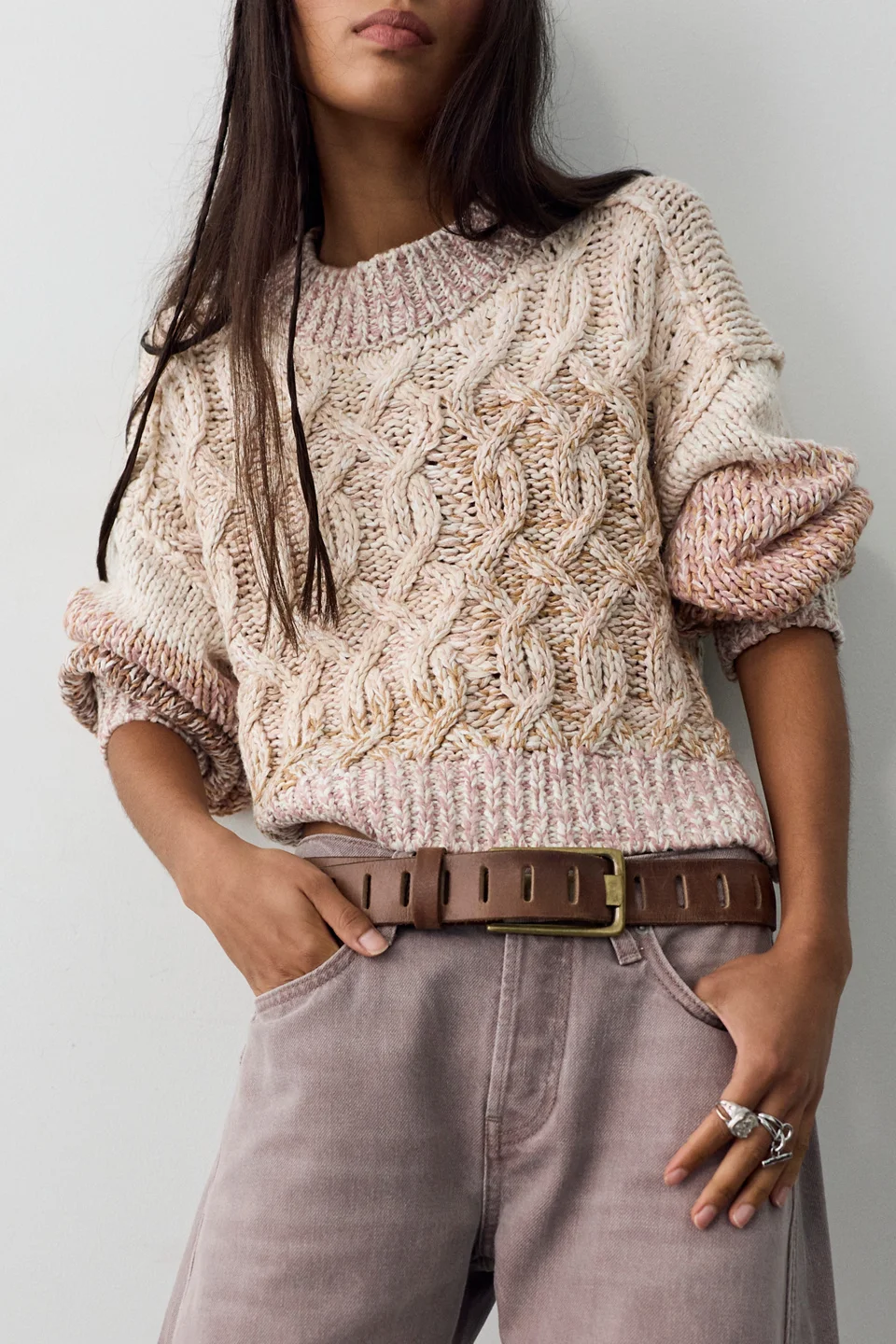 Opal Multicolored Marled Sweater - 1