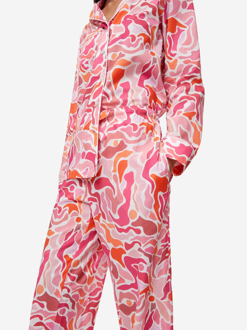 Women's Pyjamas Ledbury 61 Cotton Batiste Pink - 5