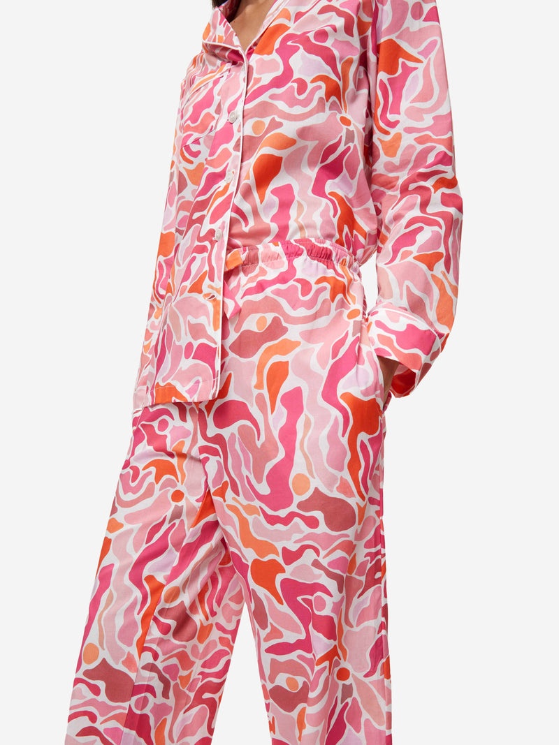 Women's Pyjamas Ledbury 61 Cotton Batiste Pink - 5