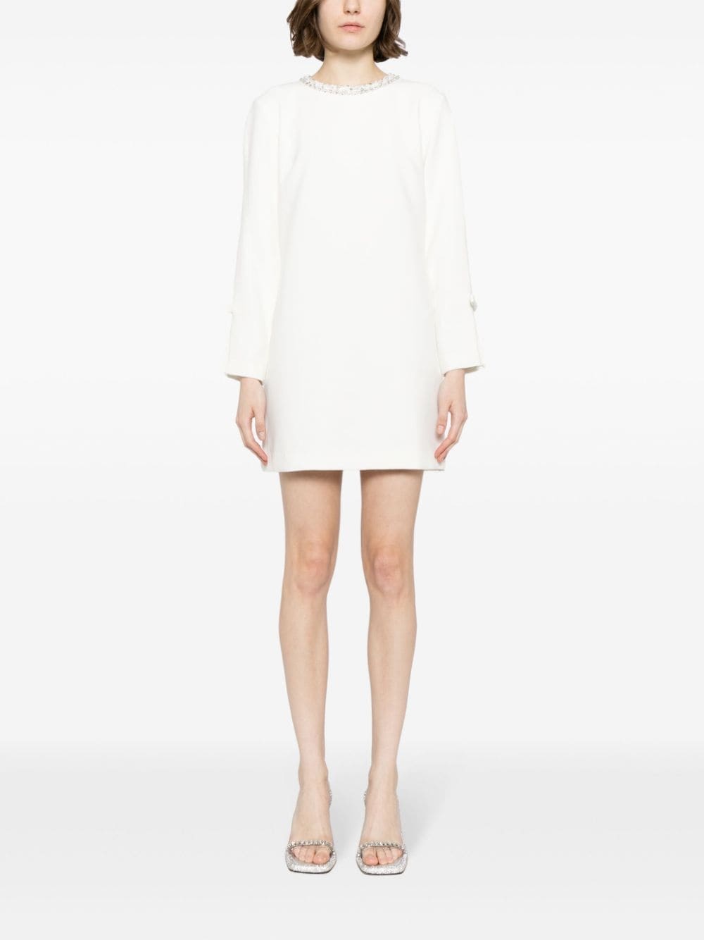 Parker crystal-embellished minidress - 3