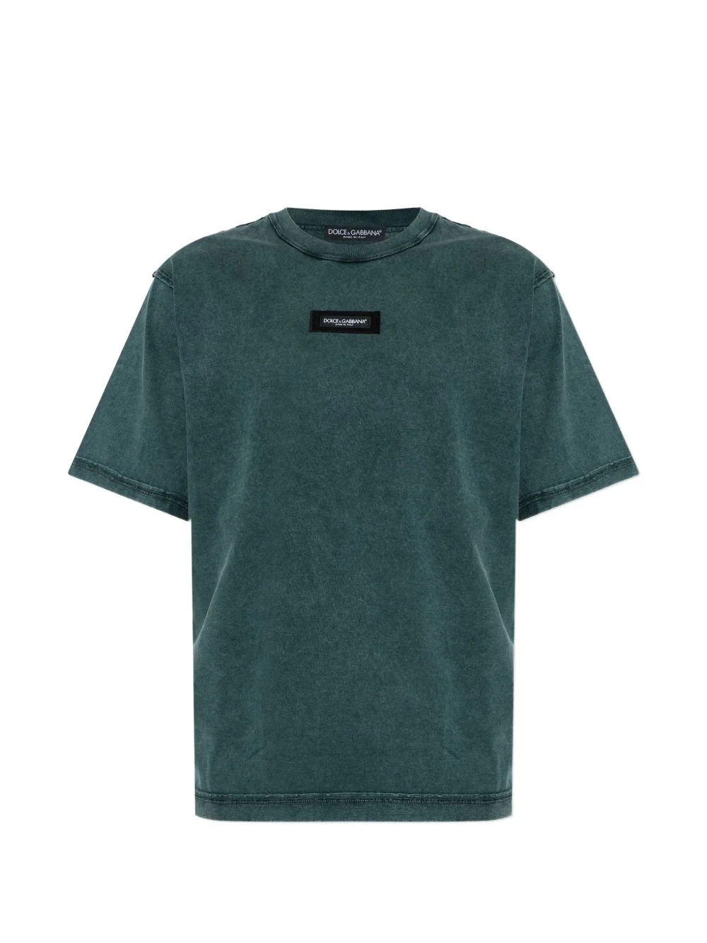 logo-plaque T-shirt - 1