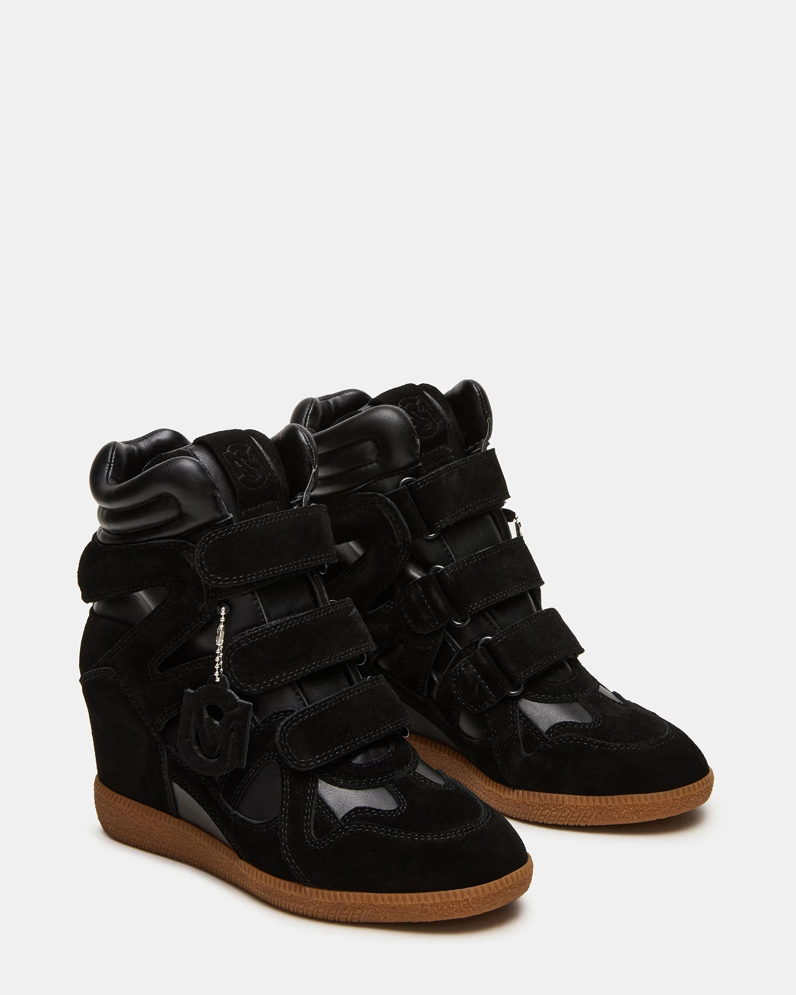 MAVIS BLACK SUEDE - 1