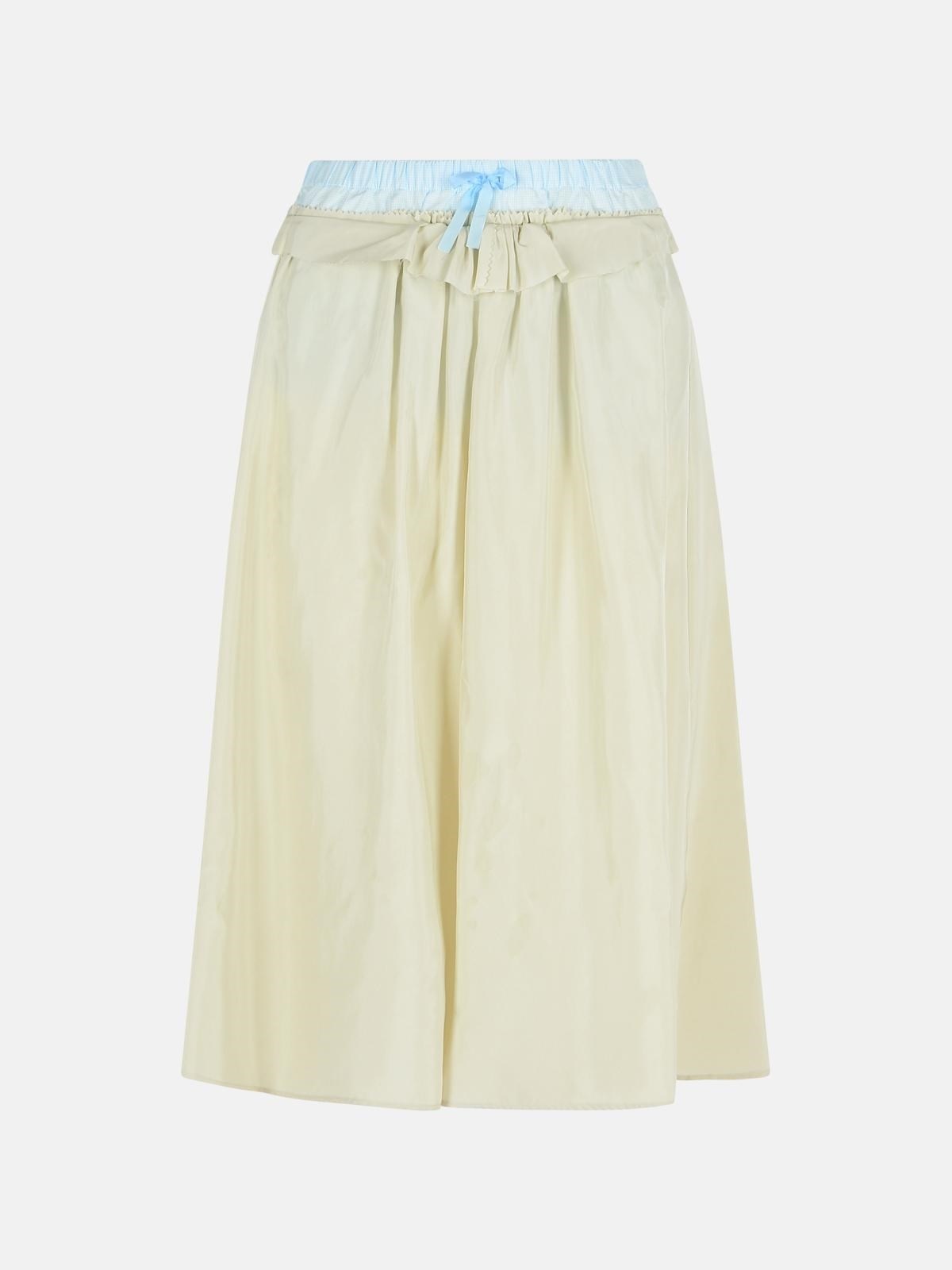 スカート Maison Margiela Green Viscose Skirt Maison Margiela GREEN VISCOSE SKIRT | REVERSIBLE