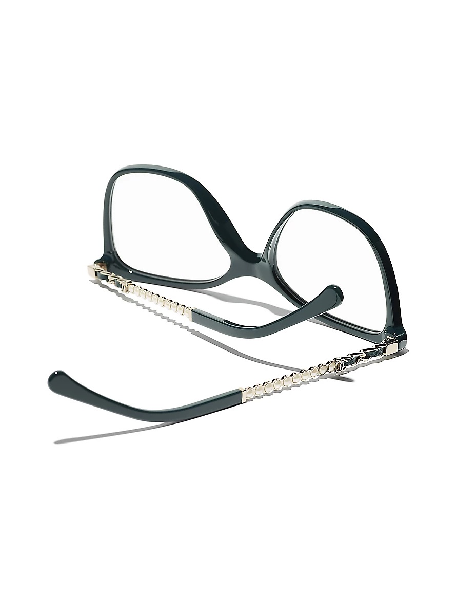 CHANEL Square Eyeglasses | REVERSIBLE