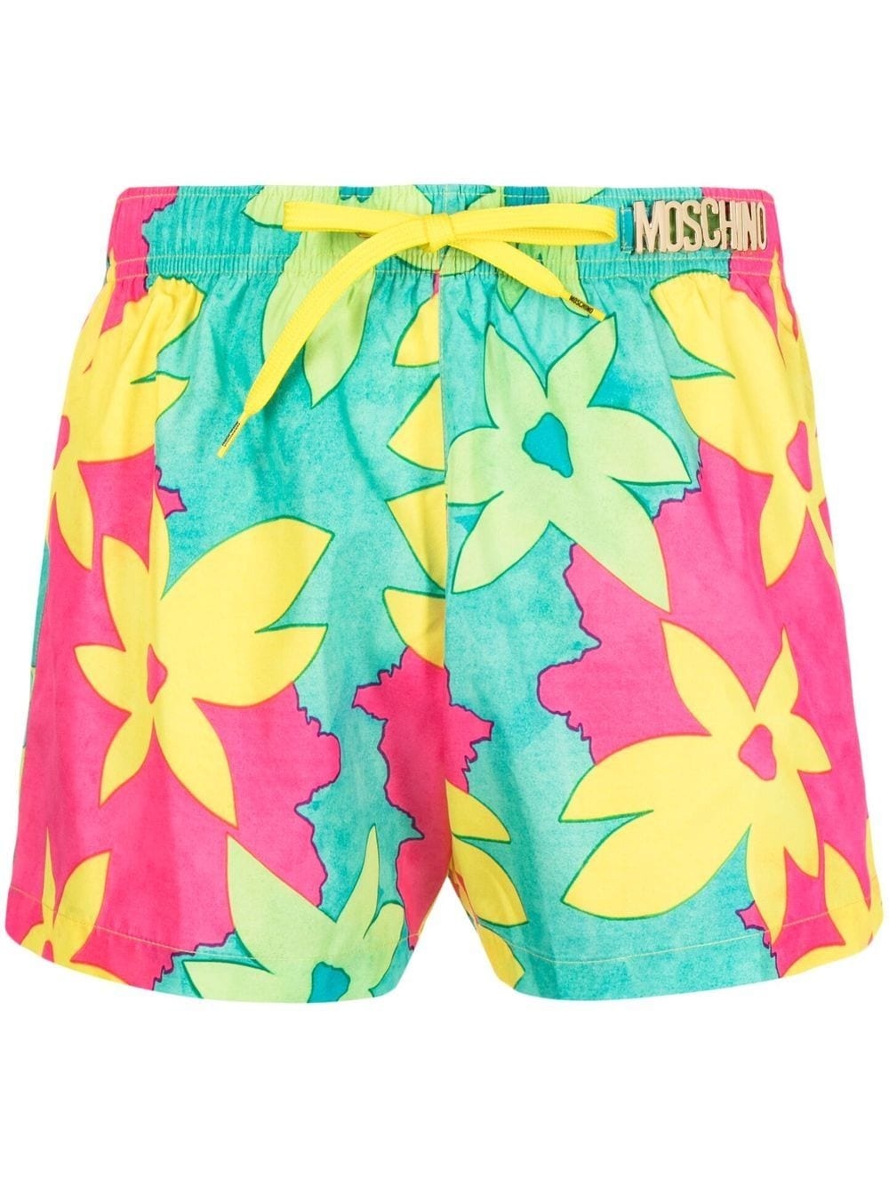 all-over floral-print swim shorts - 1