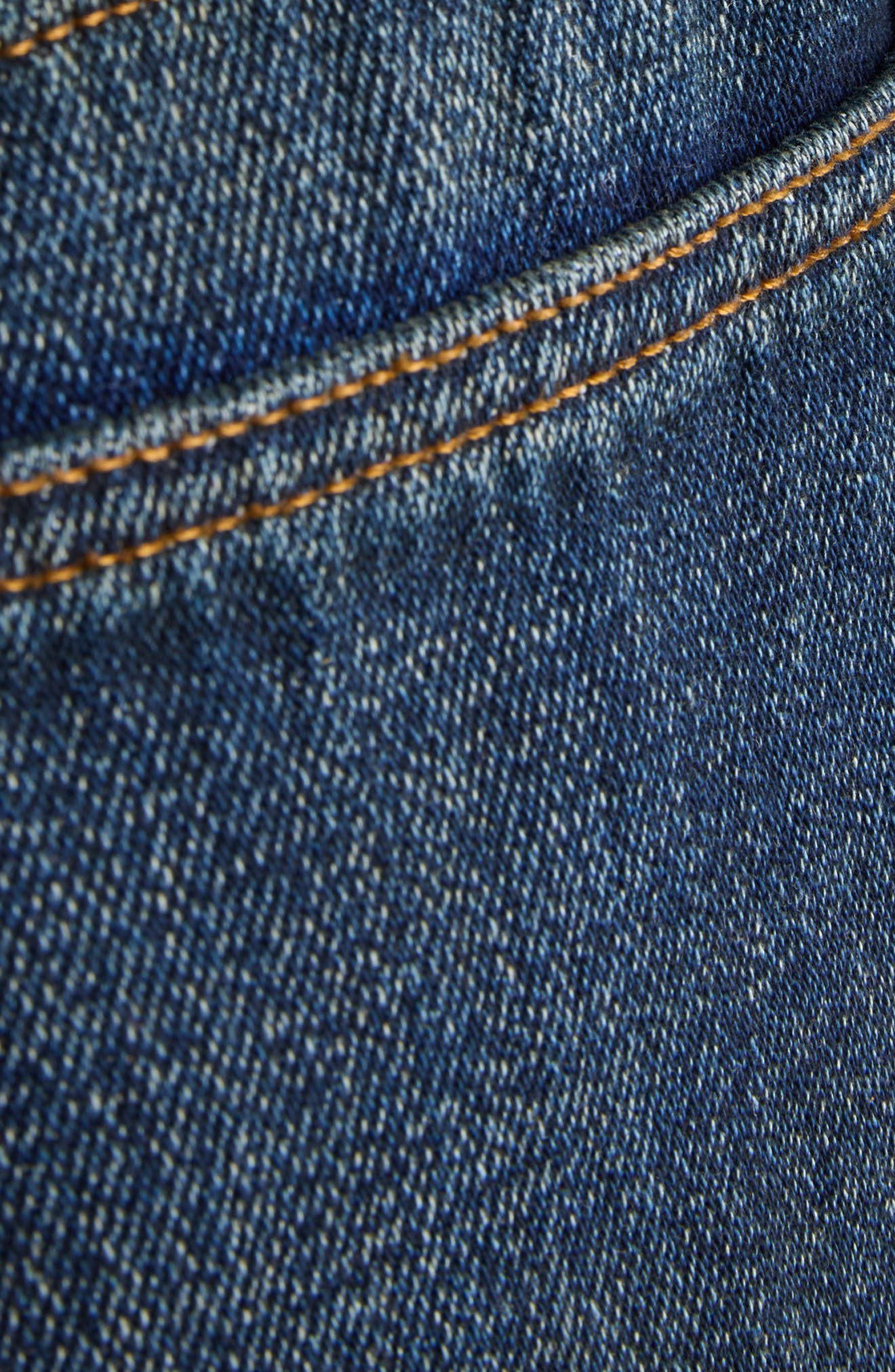 Acne Studios 2021F Regular Fit Denim Jeanes in Dark Blue at Nordstrom - 4