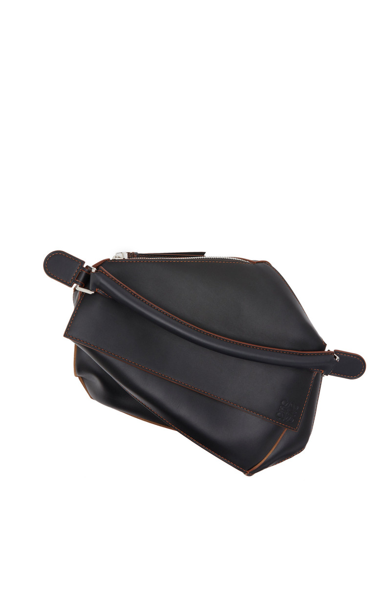 Large Puzzle Edge bag in natural calfskin 6