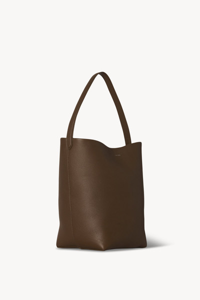 The Row Medium N/S Park Tote Bag in Leather outlook