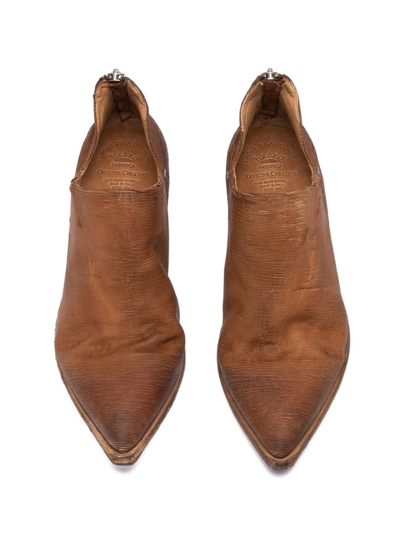 Noelie DD pointed-toe zip boots 3