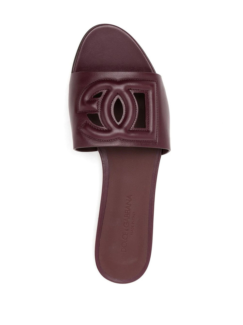 logo cut-out sandals 4