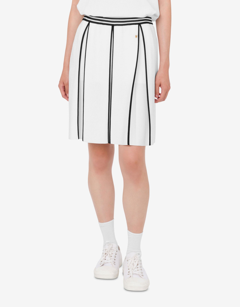 Moschino STRETCH KNIT SKIRT outlook