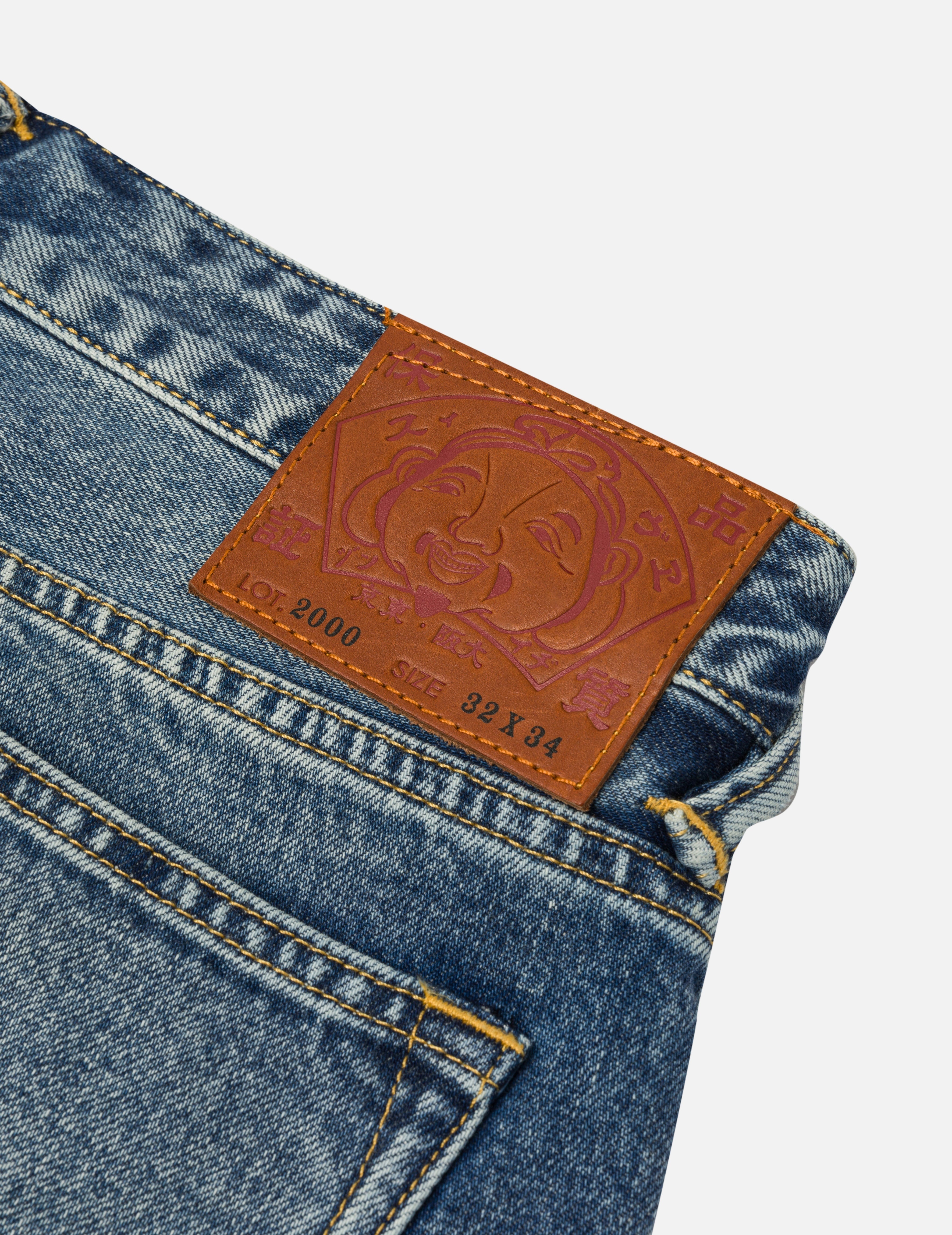 Graffiti Prints Regular Fit Jeans #2000 - 11
