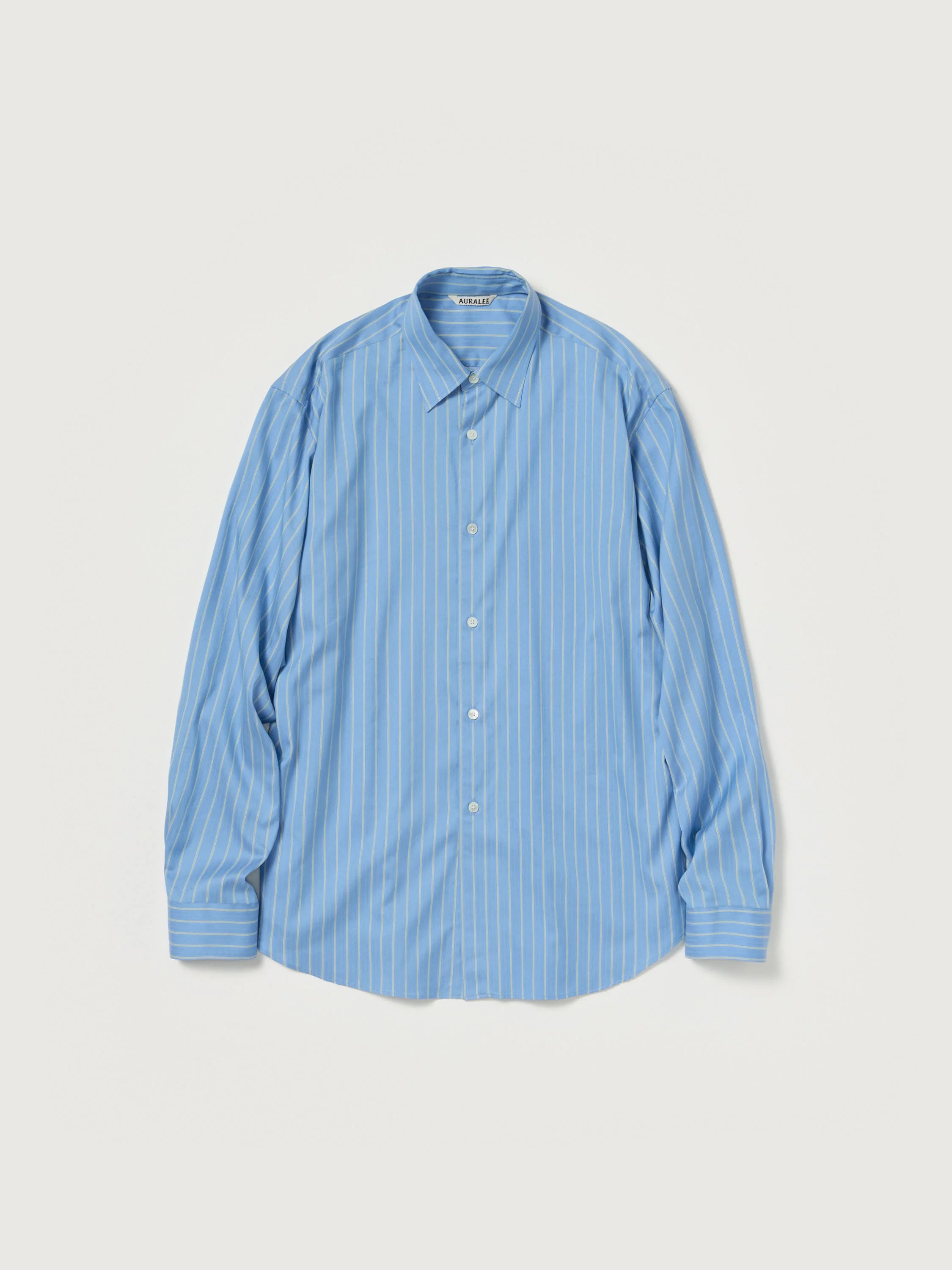 COTTON SILK STRIPE SHIRT - 1