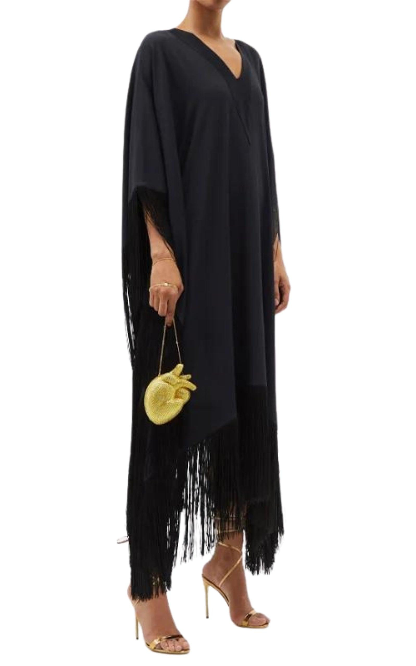 Gold Broadway Heart Crystal-Embellished Clutch Bag - 2
