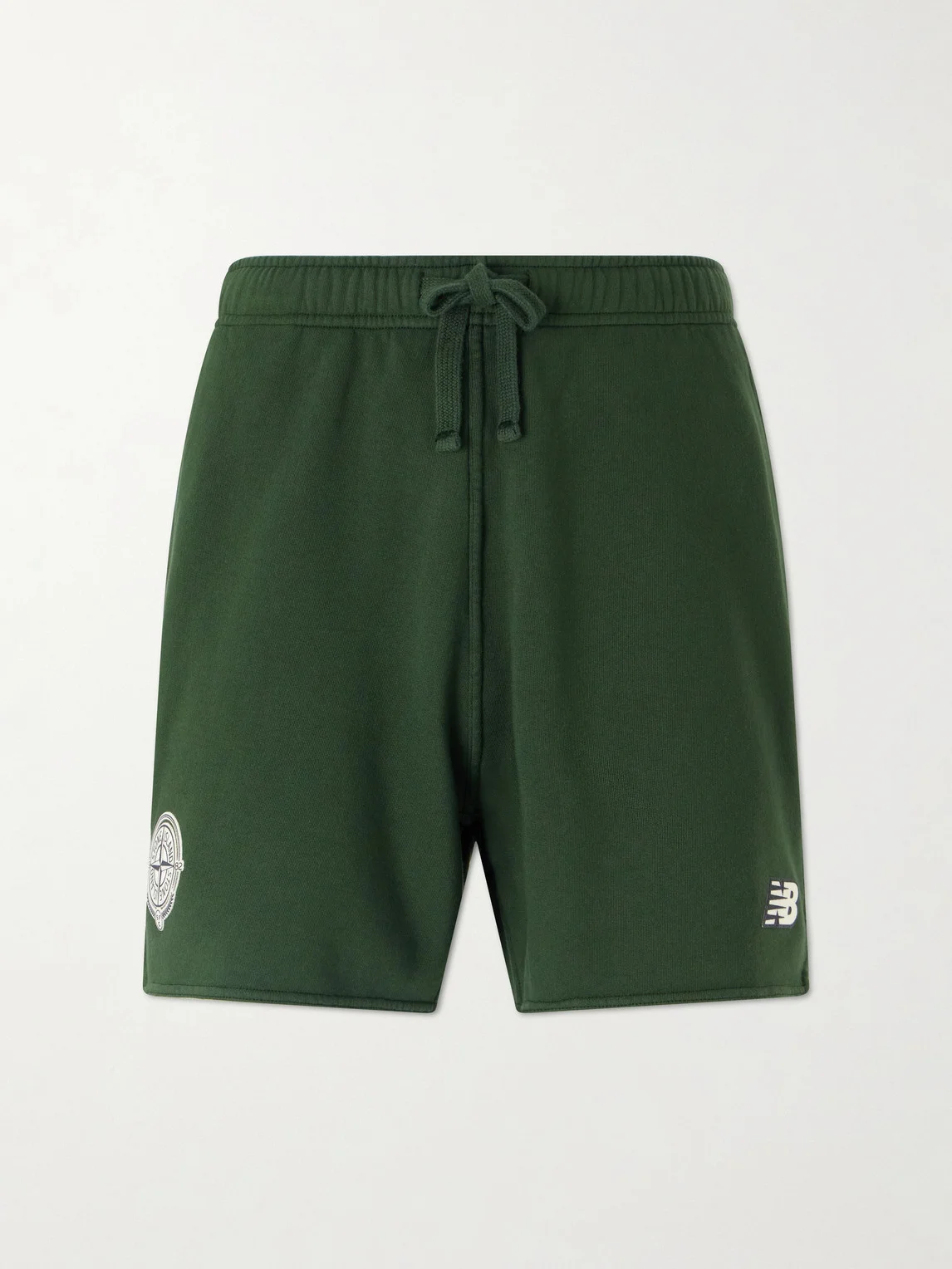New Balance Cotton-Jersey Drawstring Shorts - 1
