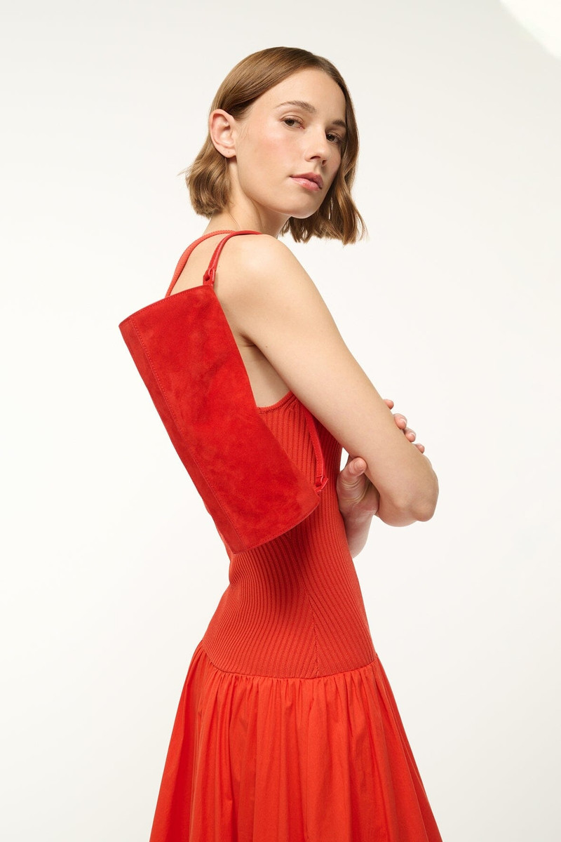 STAUD MINI TARU BAG RED ROSE 4