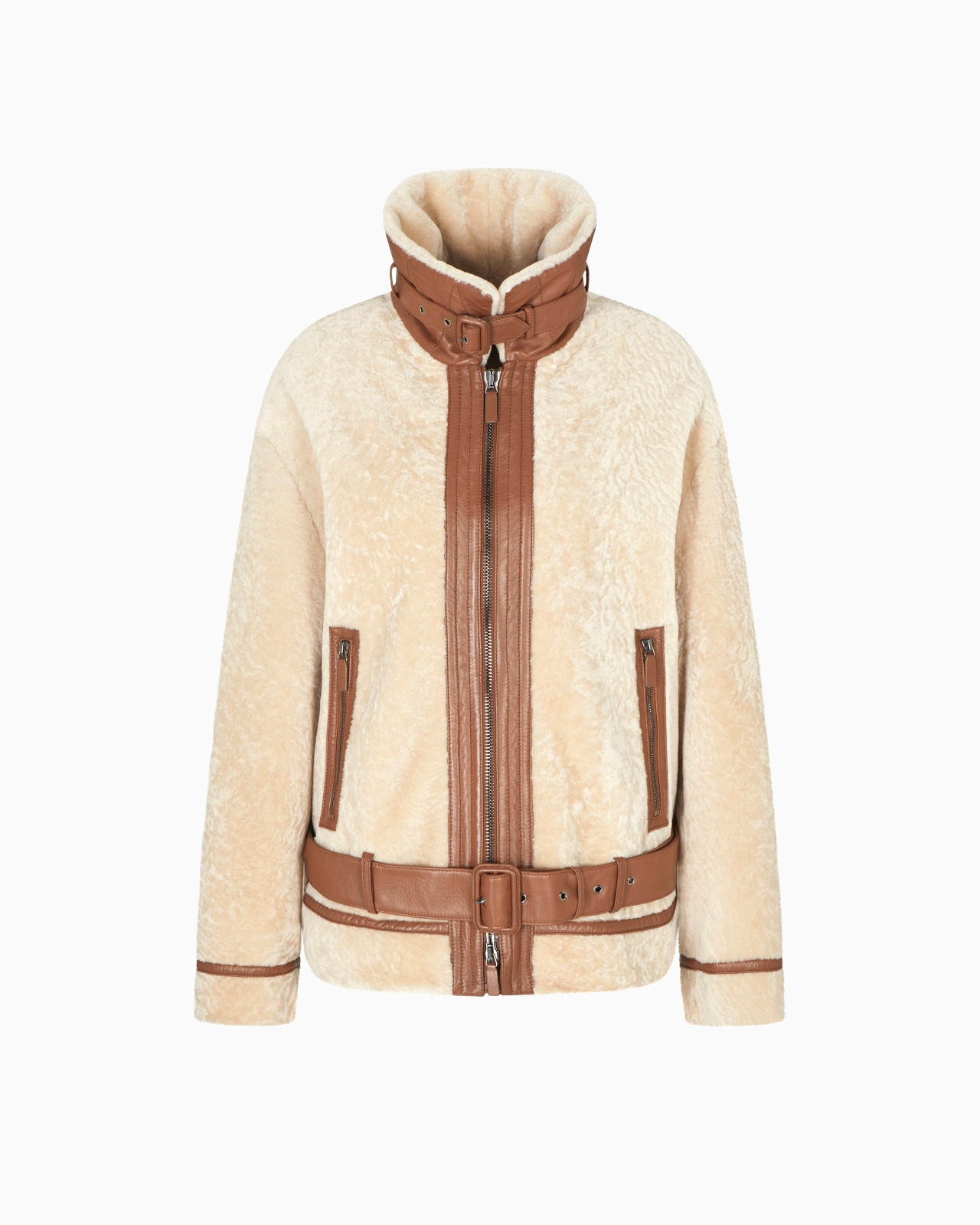 SHEARLING LAMBSKIN BLOUSON - 1