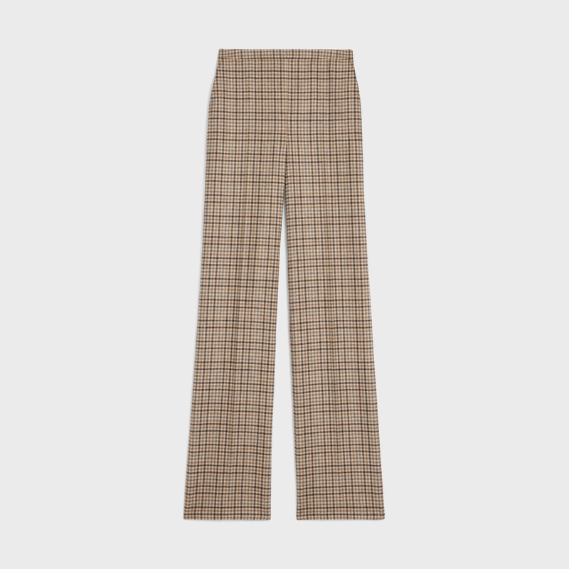 Tixie pants in checked Cashmere wool 1