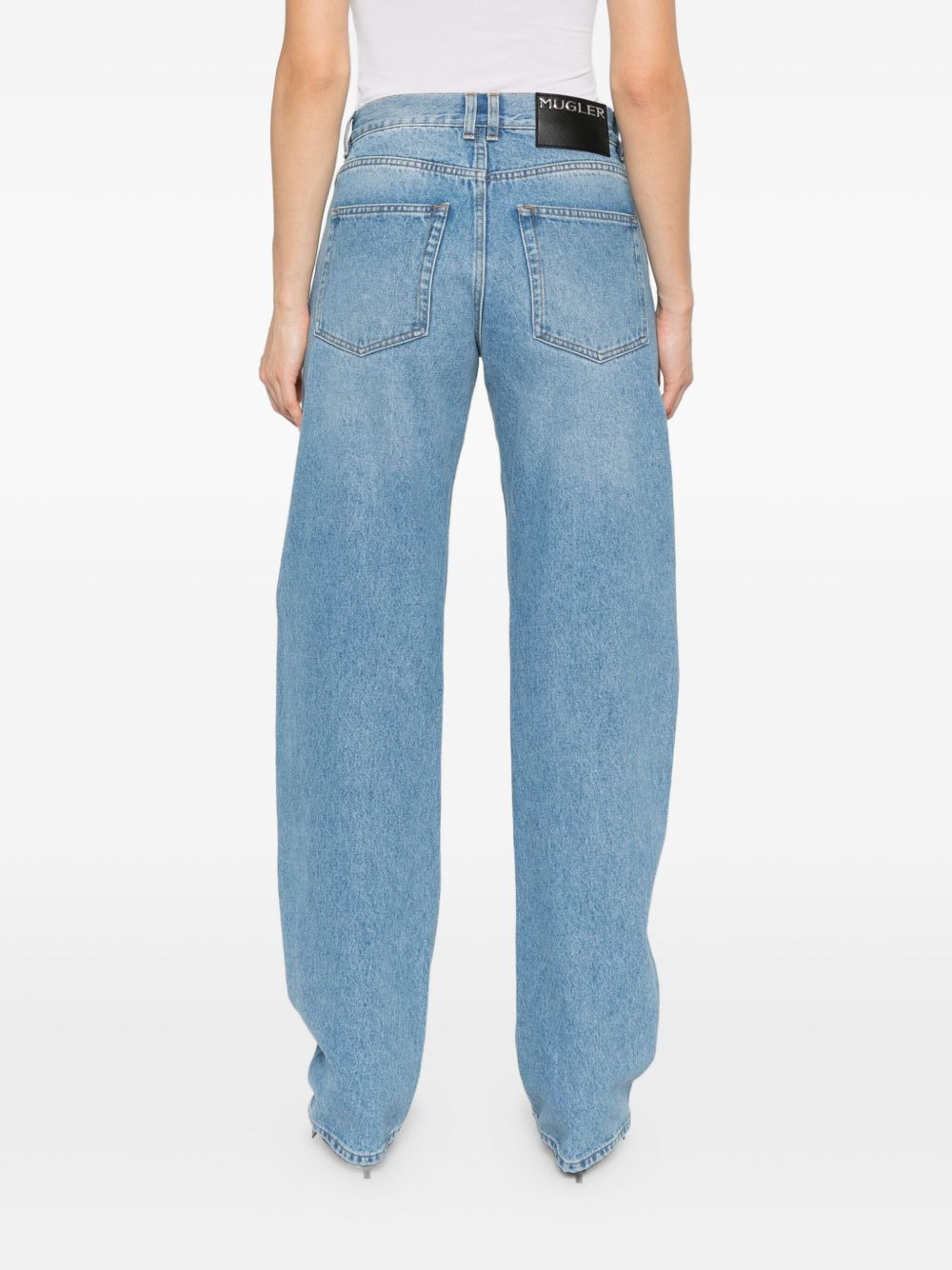 straight-leg jeans - 4