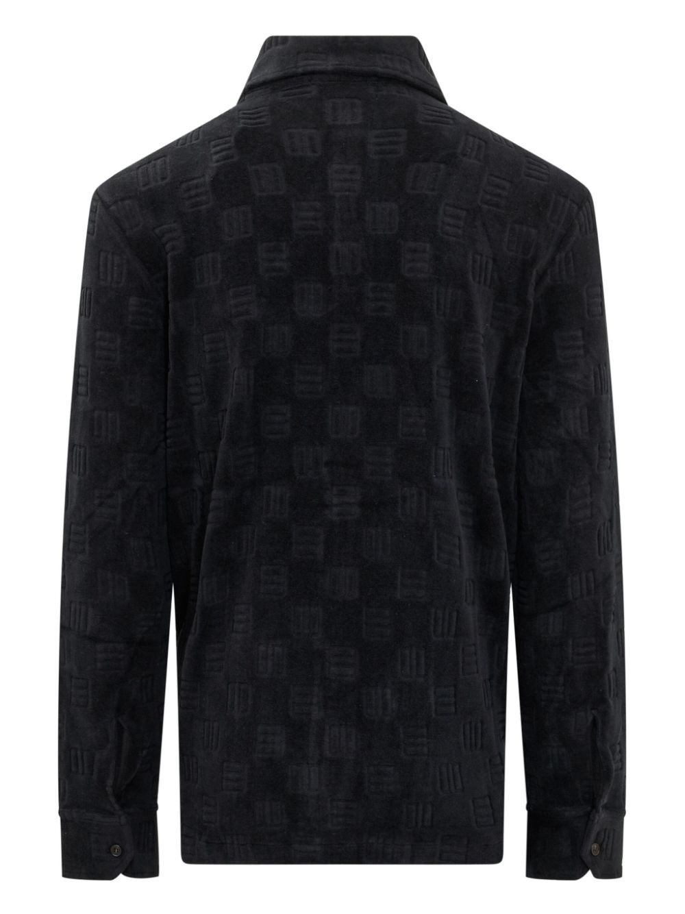 monogram-pattern shirt - 2
