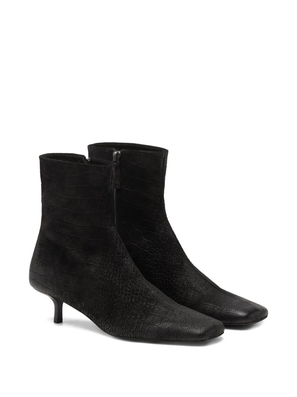 Spazzola square-toe ankle boots - 2
