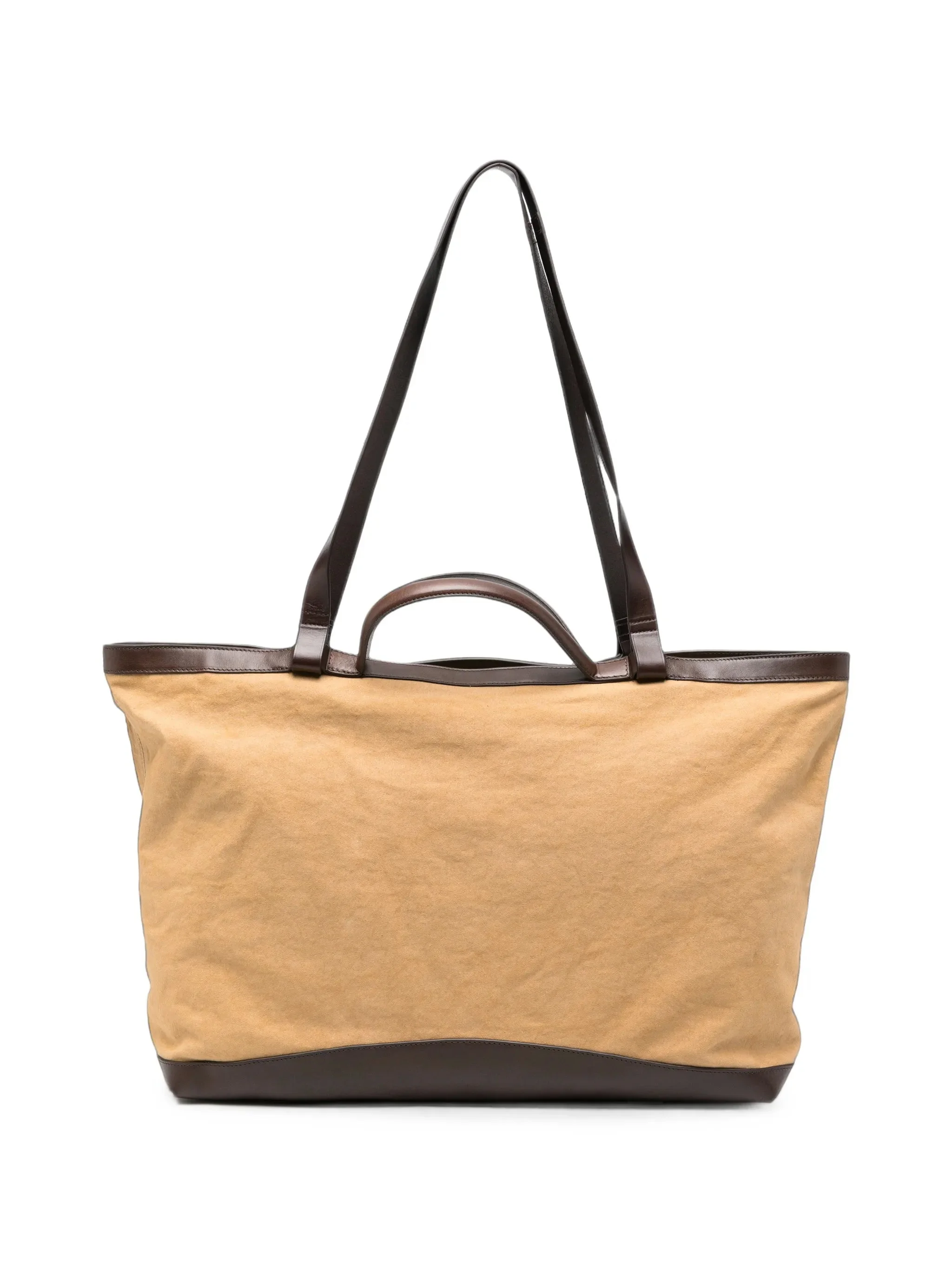Dries Van Noten Leather-trimmed Tote Bag - 1