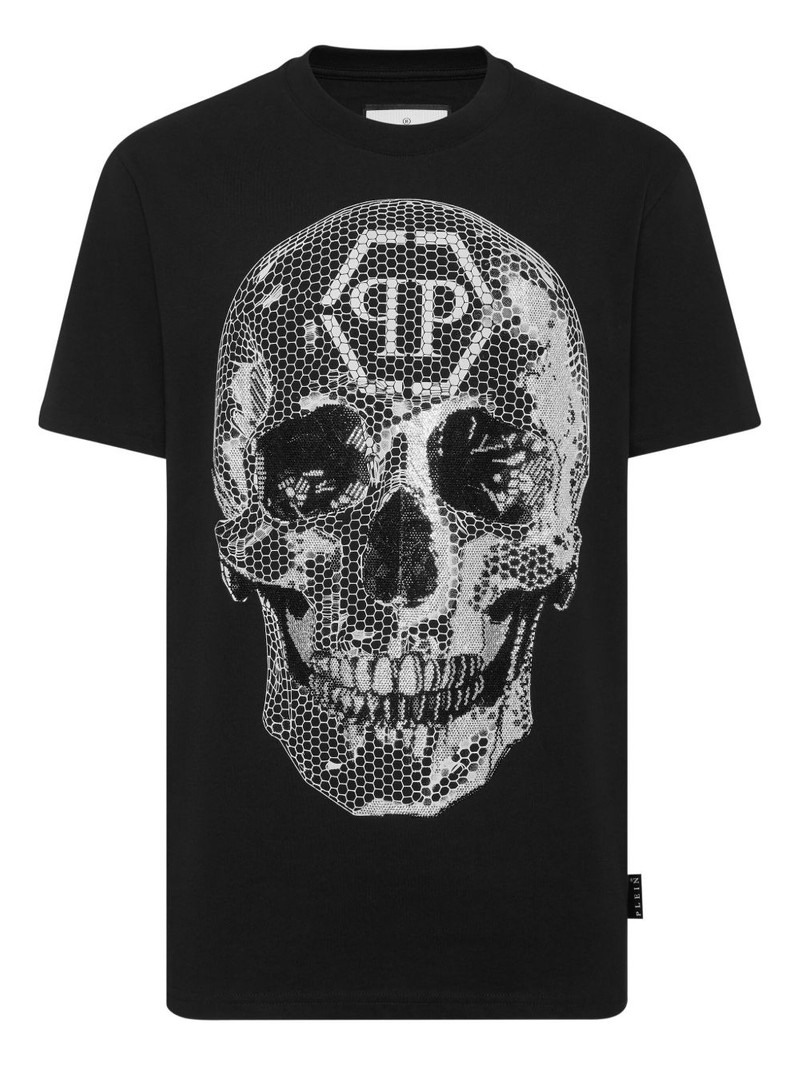 skull-print T-shirt 1