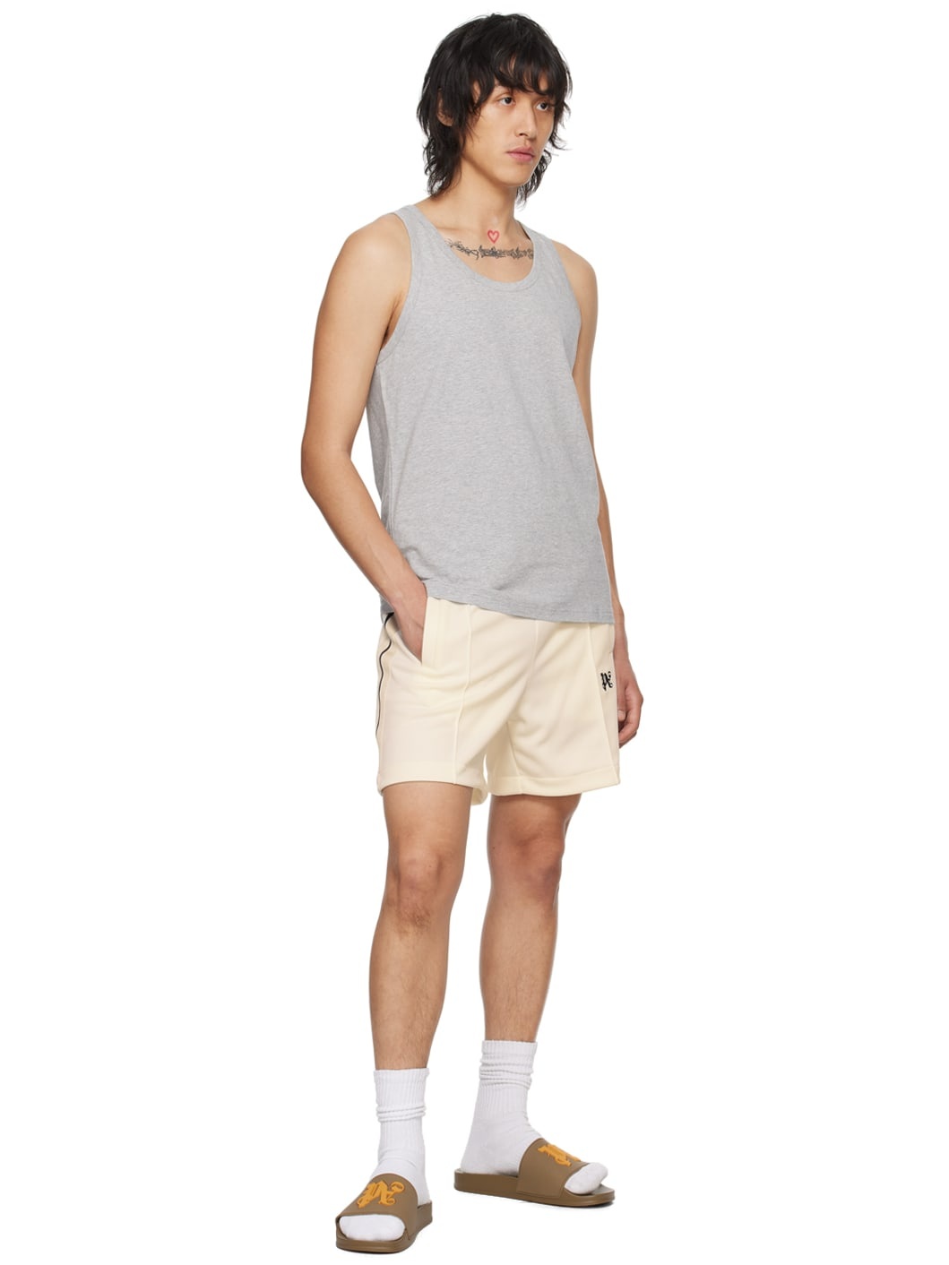Grey Essential Tank Top - 4