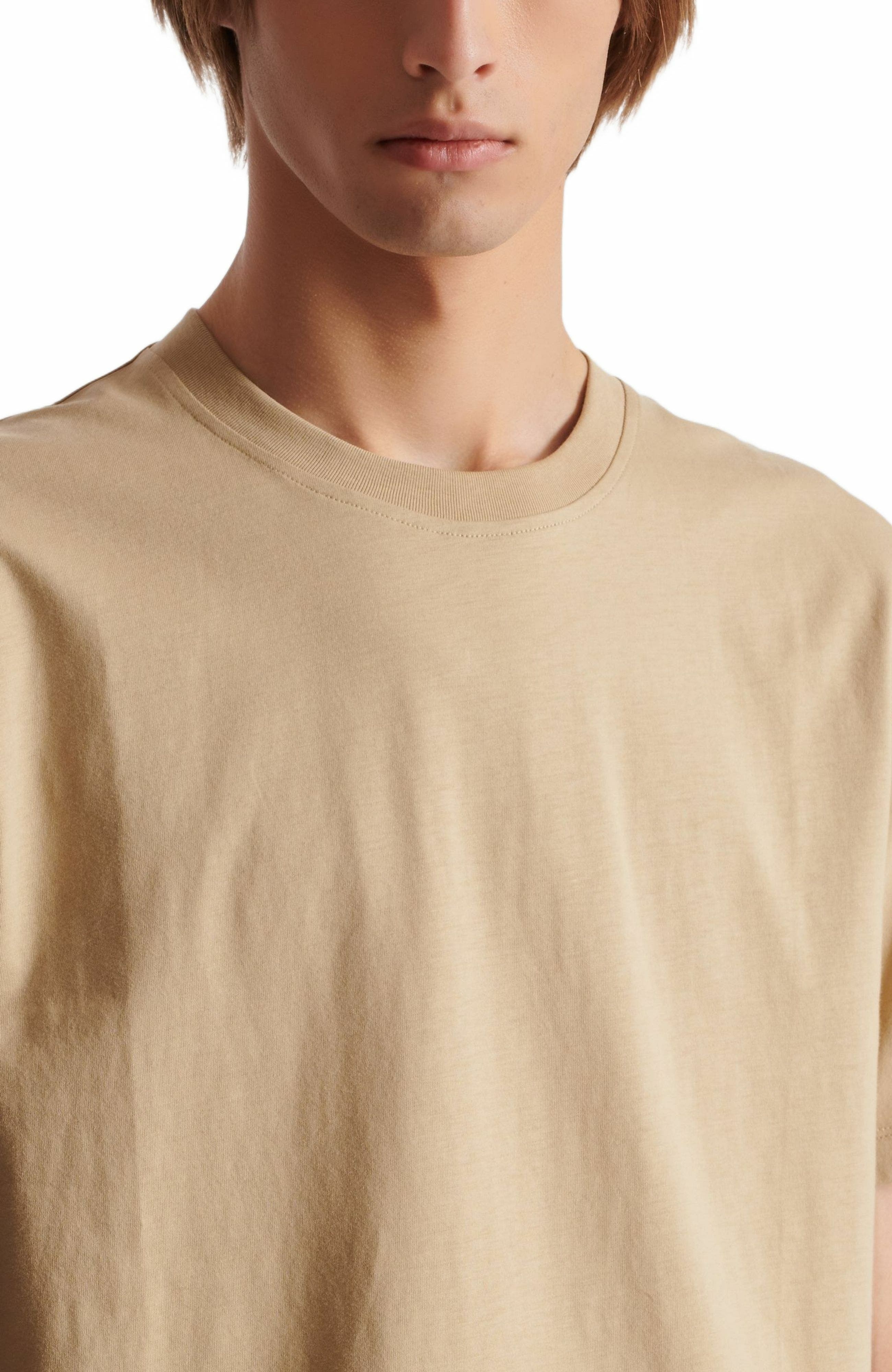 Small Balmain Stamp printed T-shirt in Beige at Nordstrom - 6
