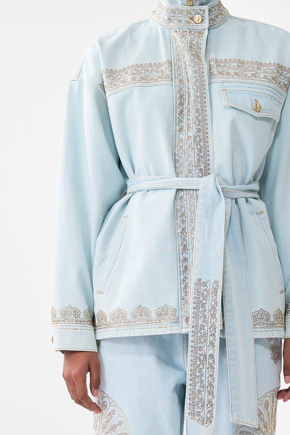ALIKA ISTANBUL ALCHEMY HIGH NECK JACKET - 6