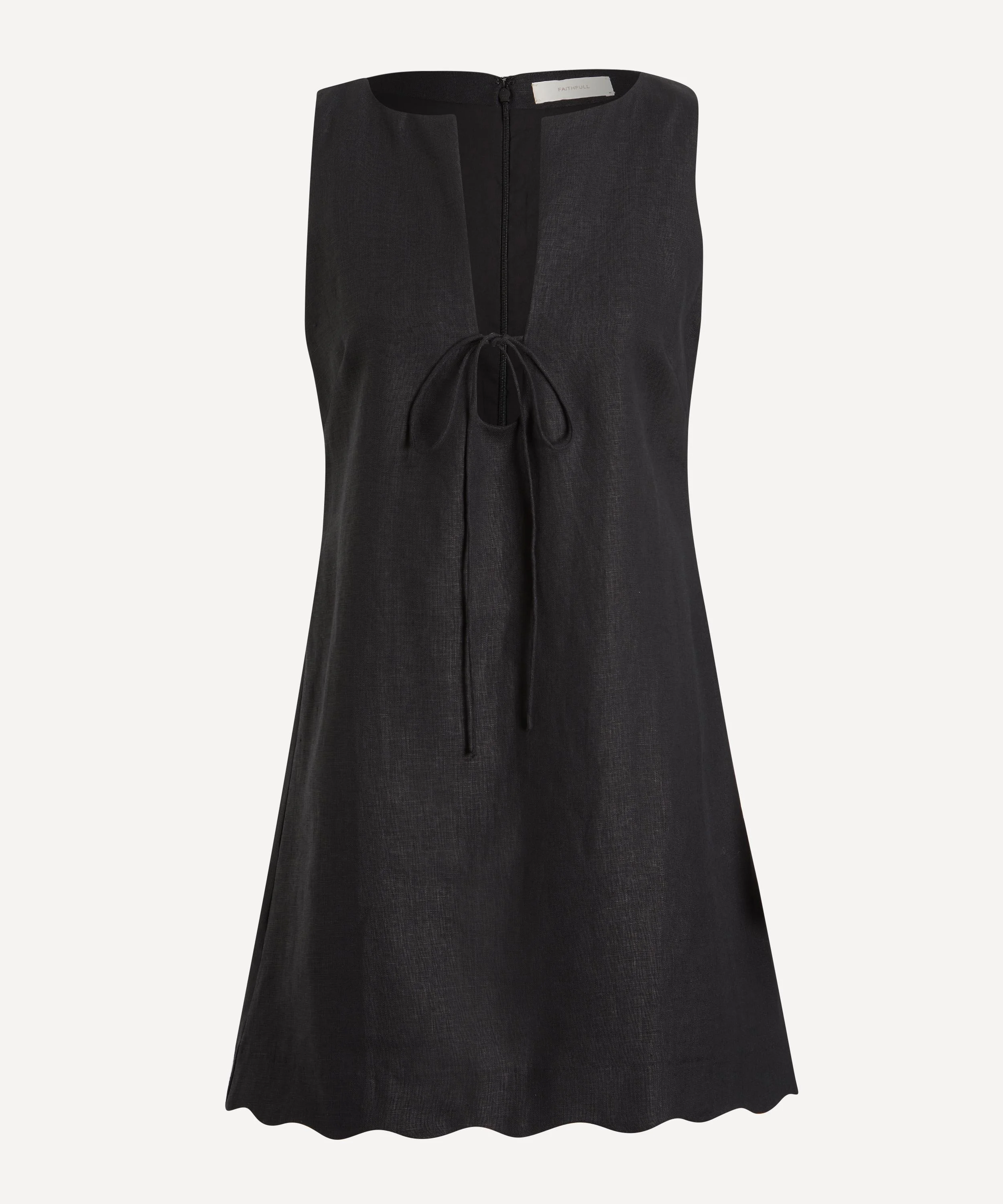 Alondra Black Mini Dress - 1