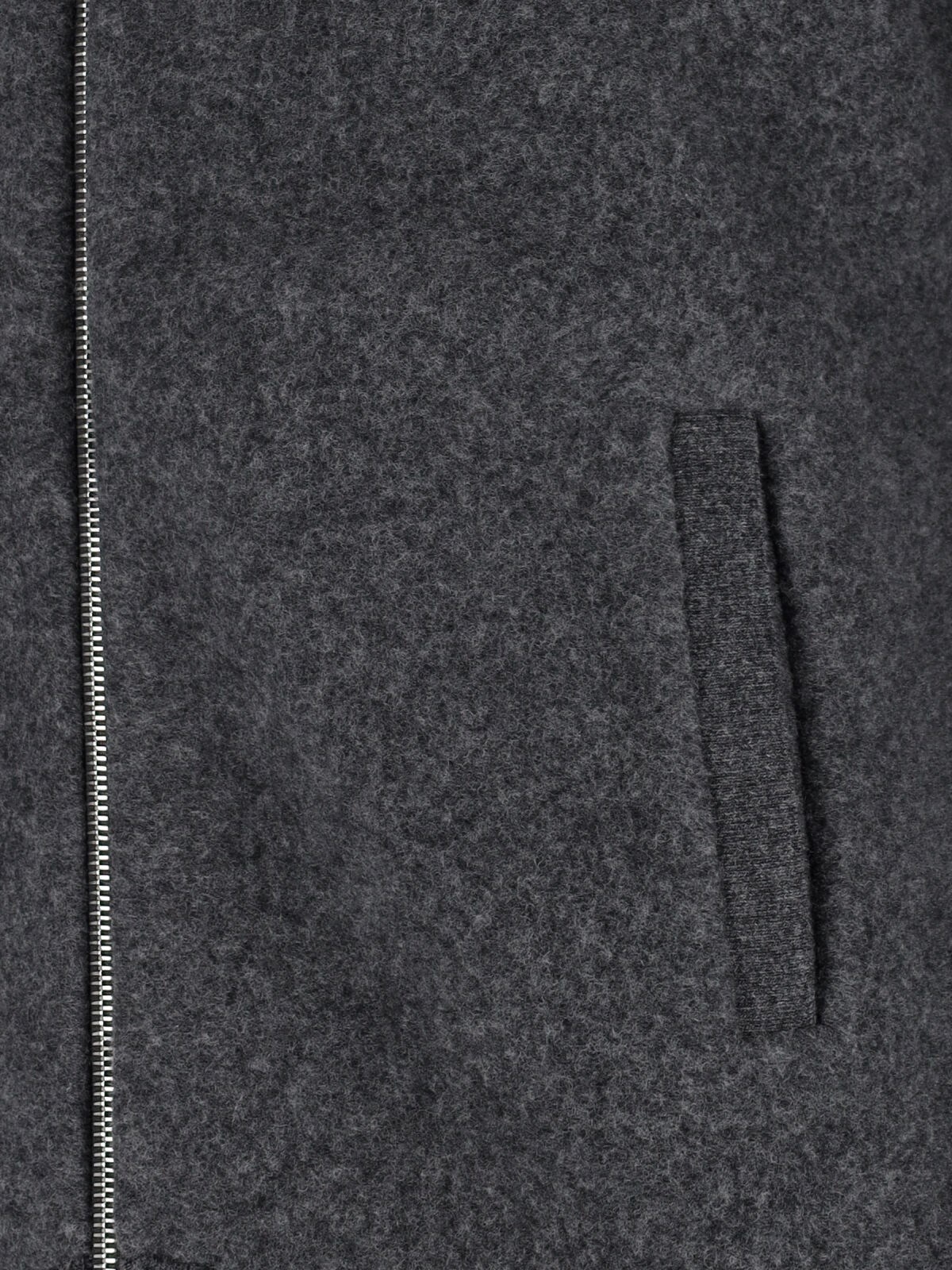 WOOL ZIP JACKET - 5