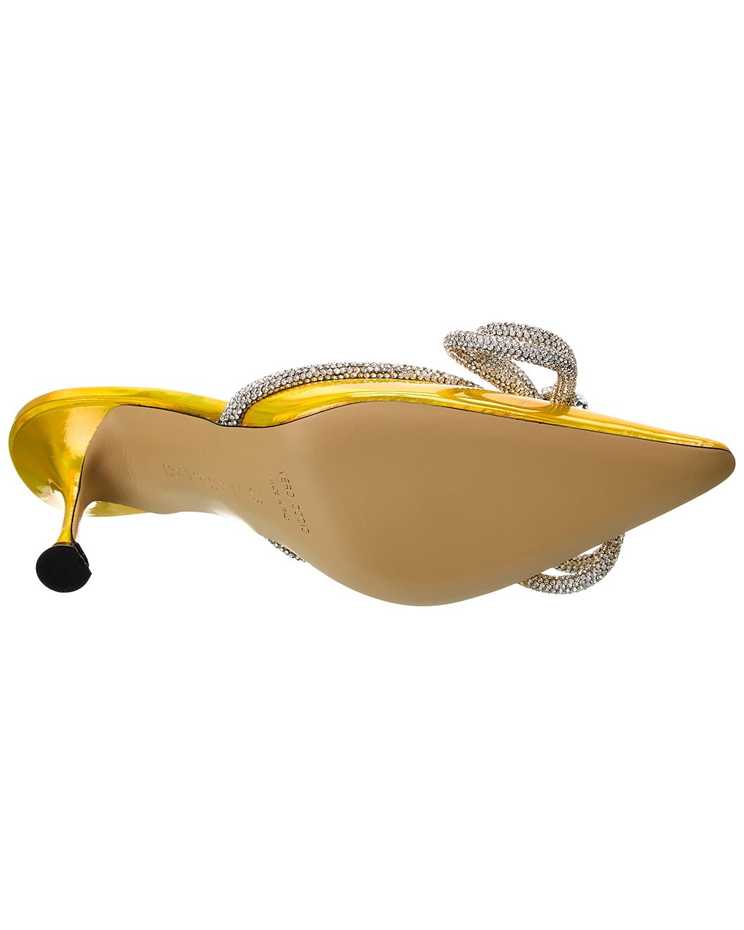 Mach & Mach Double Bow Leather Mule - 4