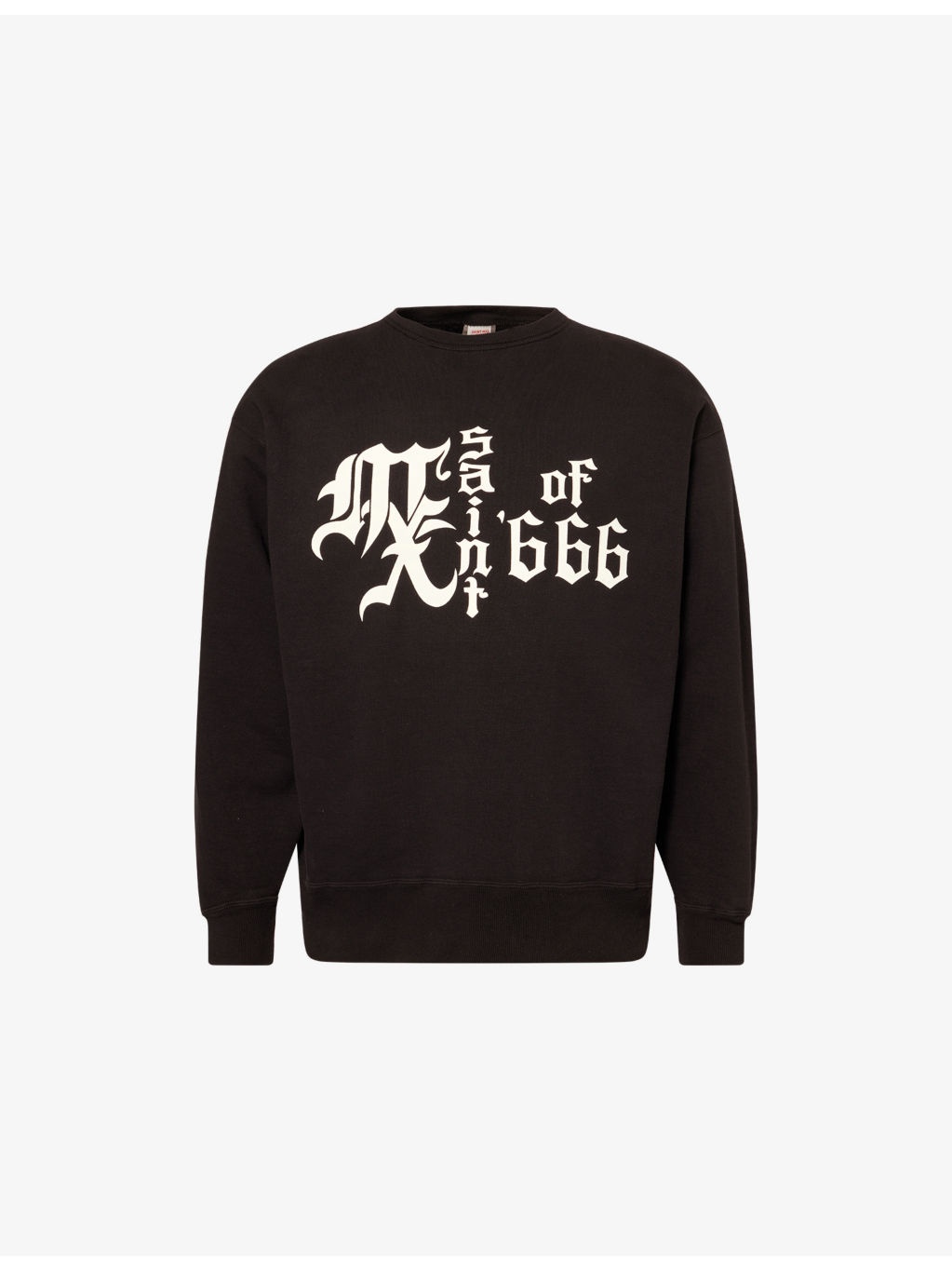666 Graphic-Print Cotton Sweatshirt - 1