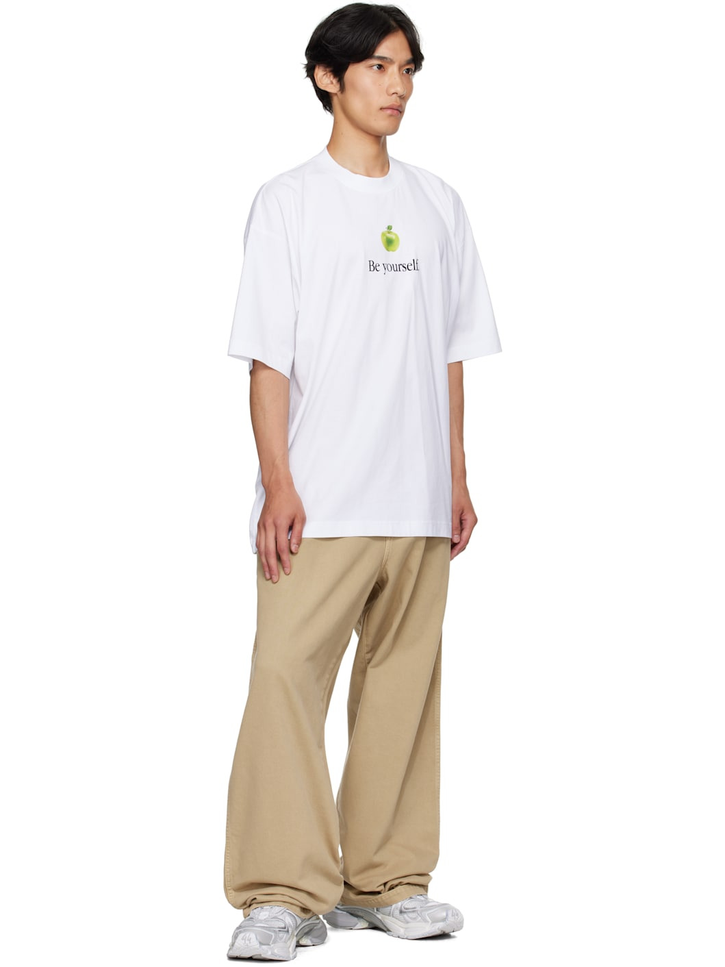 Beige Hip-Hop Jeans - 4