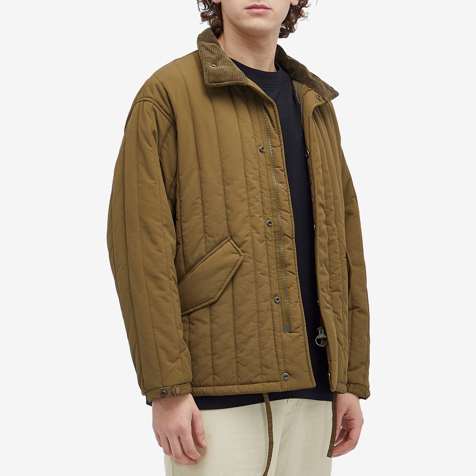 Barbour Heritage + Field Vertical Quilted Jacket - 2