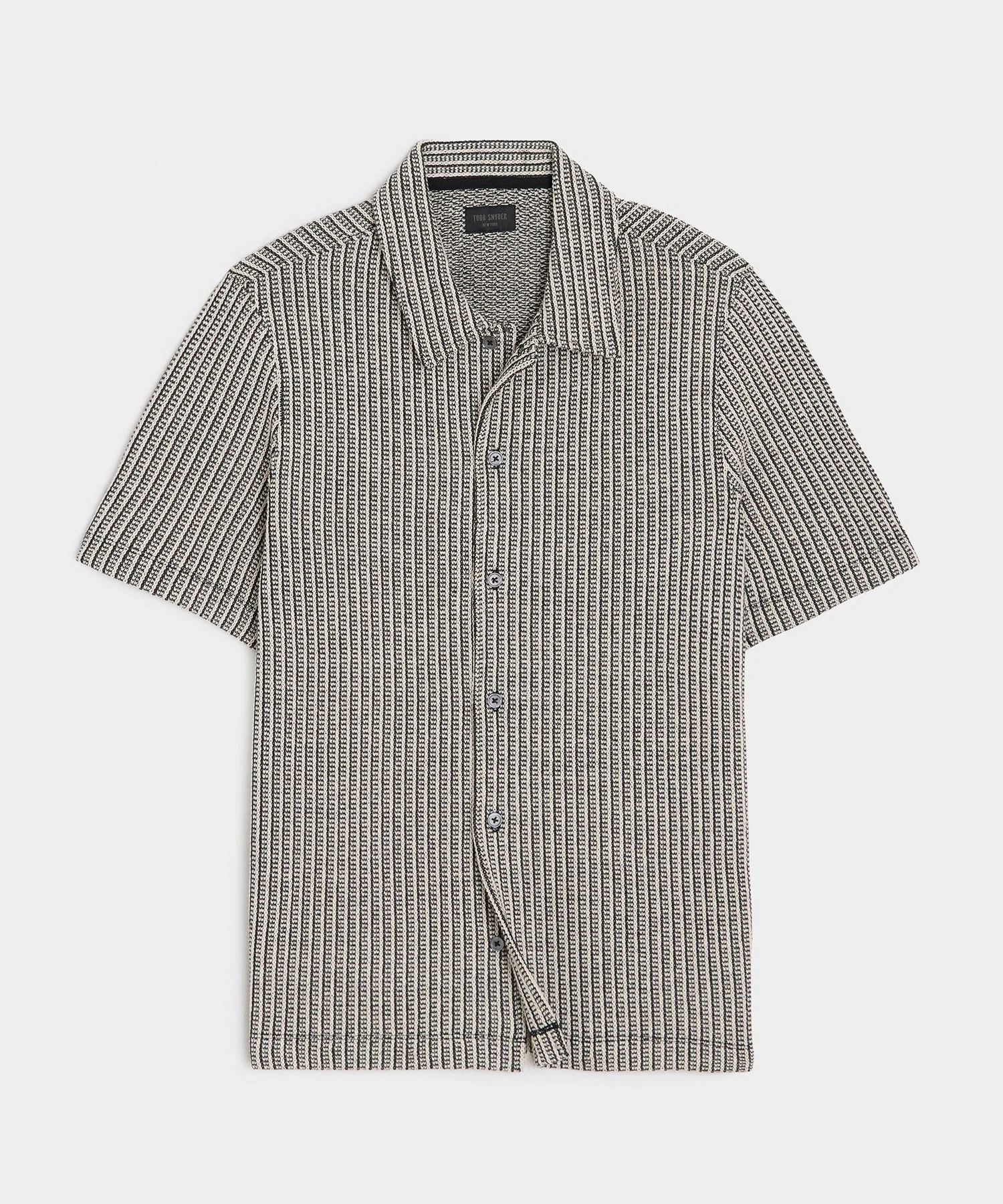 Ribbed Cotton Shirt - 1