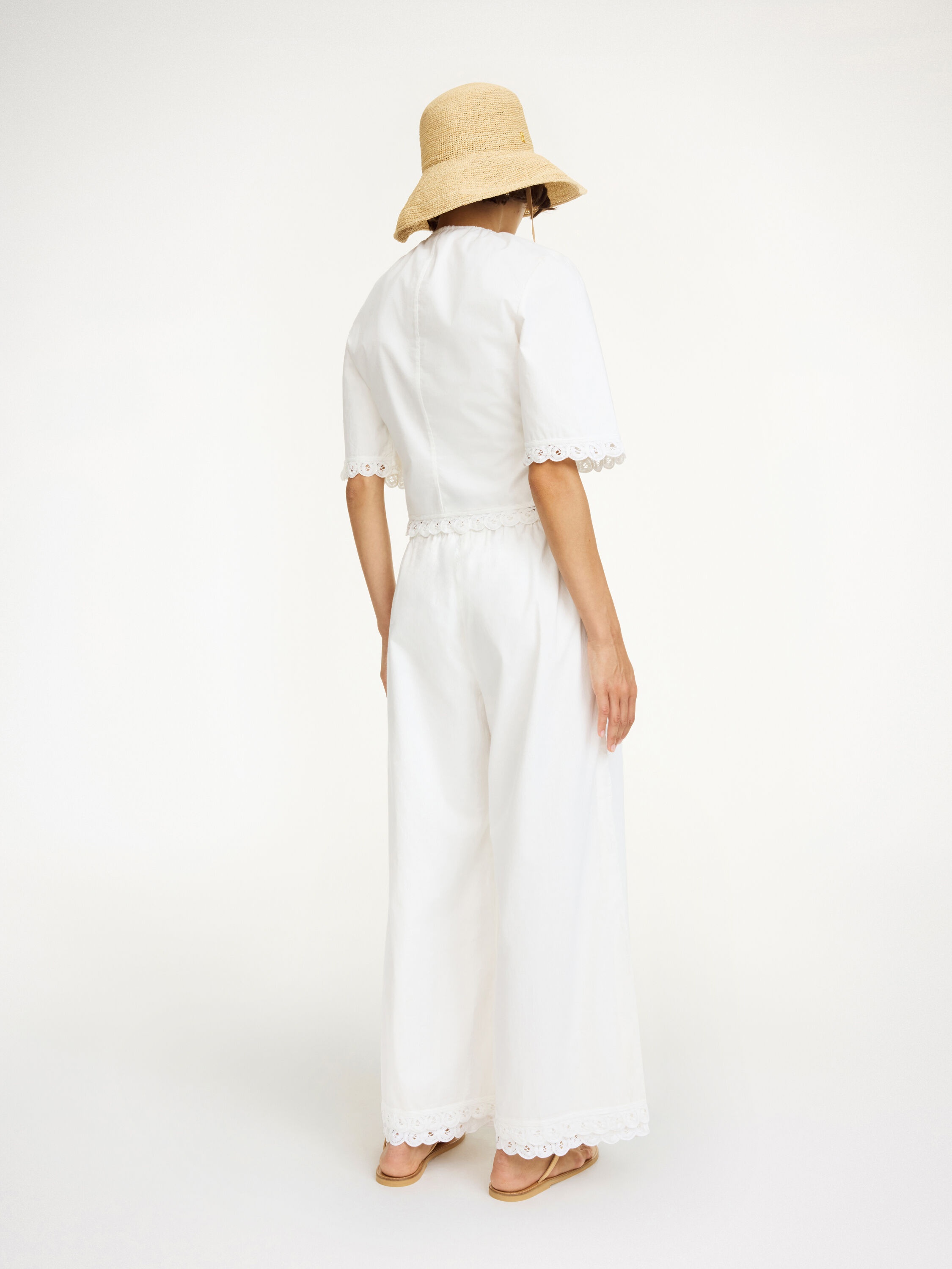Luisa organic cotton trousers - 3