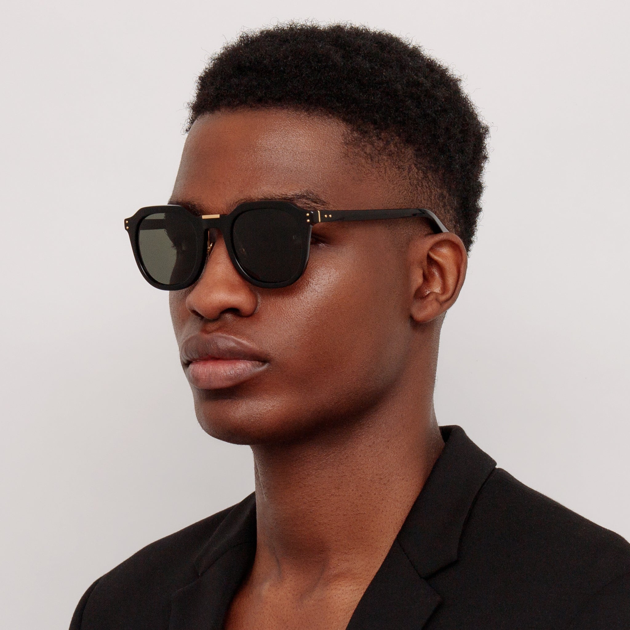 Fletcher Sunglasses in Black - 3
