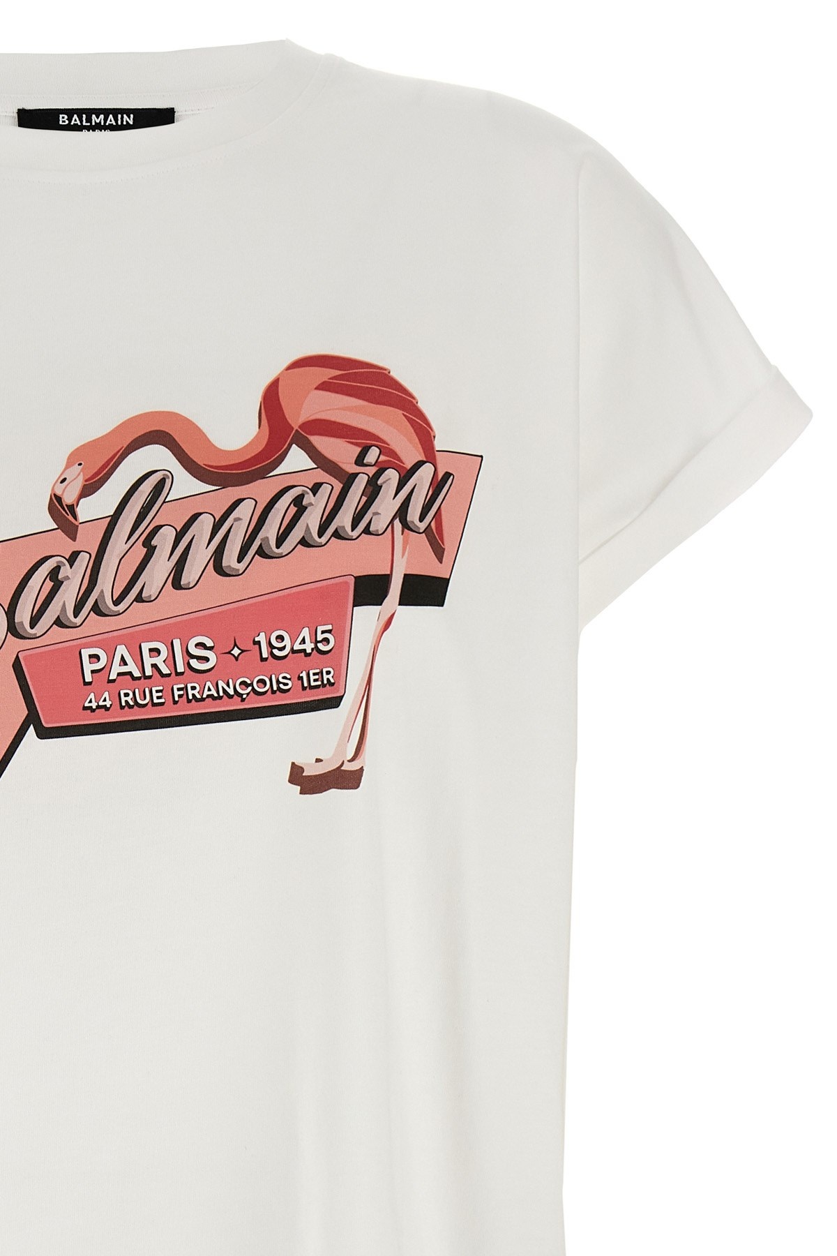 'Balmain Flamingo' t-shirt - 4