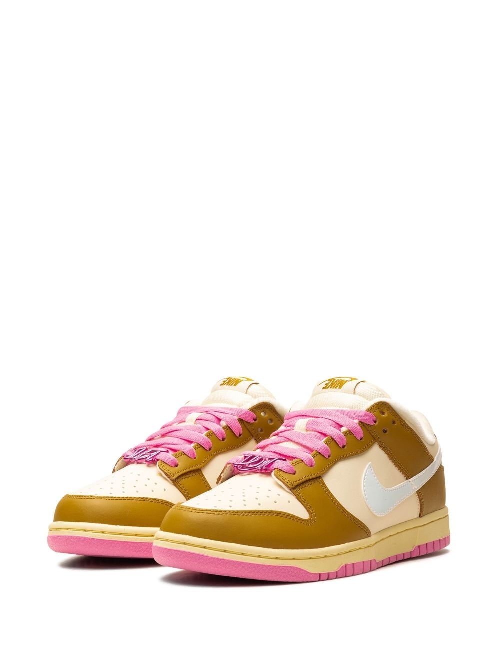 Dunk leather sneakers - 5