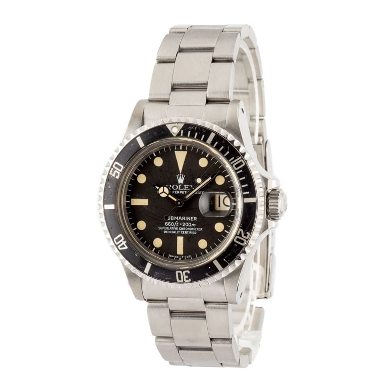 Vintage Rolex Submariner Ref 1680 Steel Oyster - 2