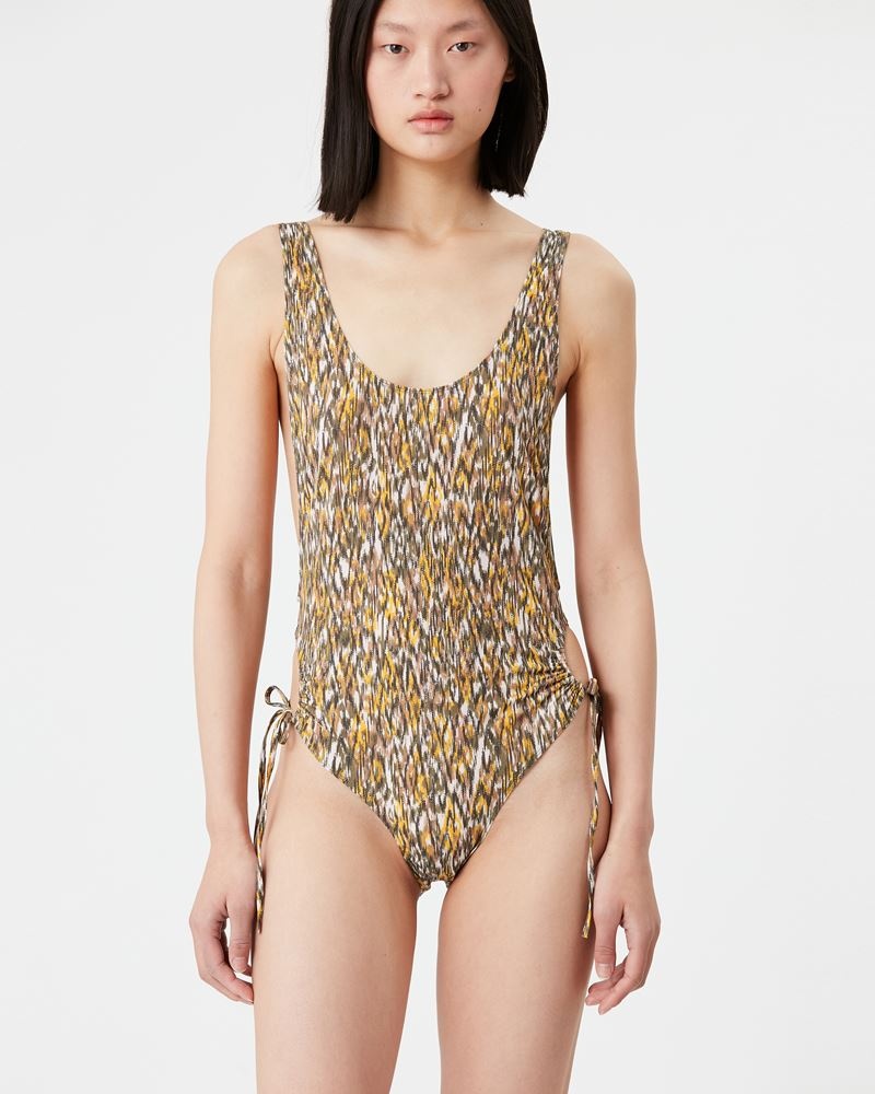SYMI CAMOUFLAGE PRINTED SWIMSUIT - 4