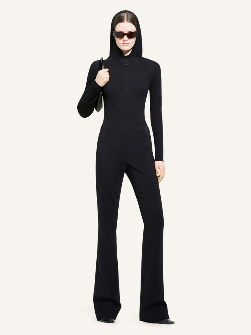 courrèges LIGHT KNIT HOODIE outlook