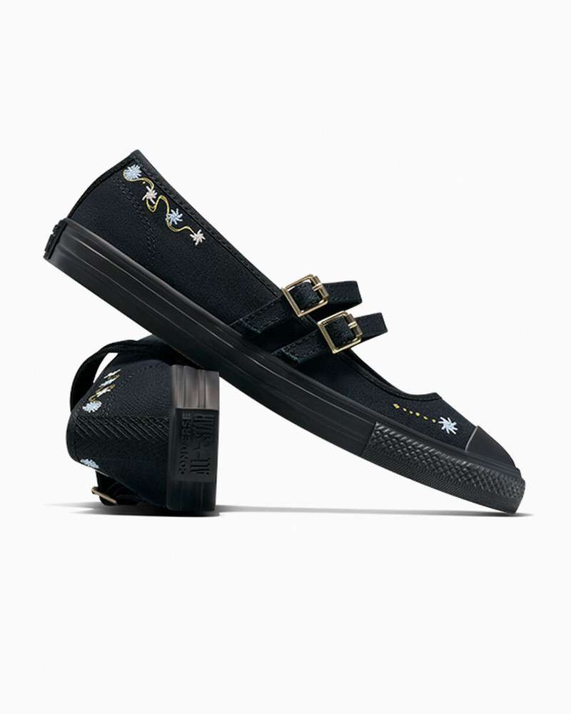 Chuck Taylor All Star Dainty Mary Jane Embroidered Floral 6