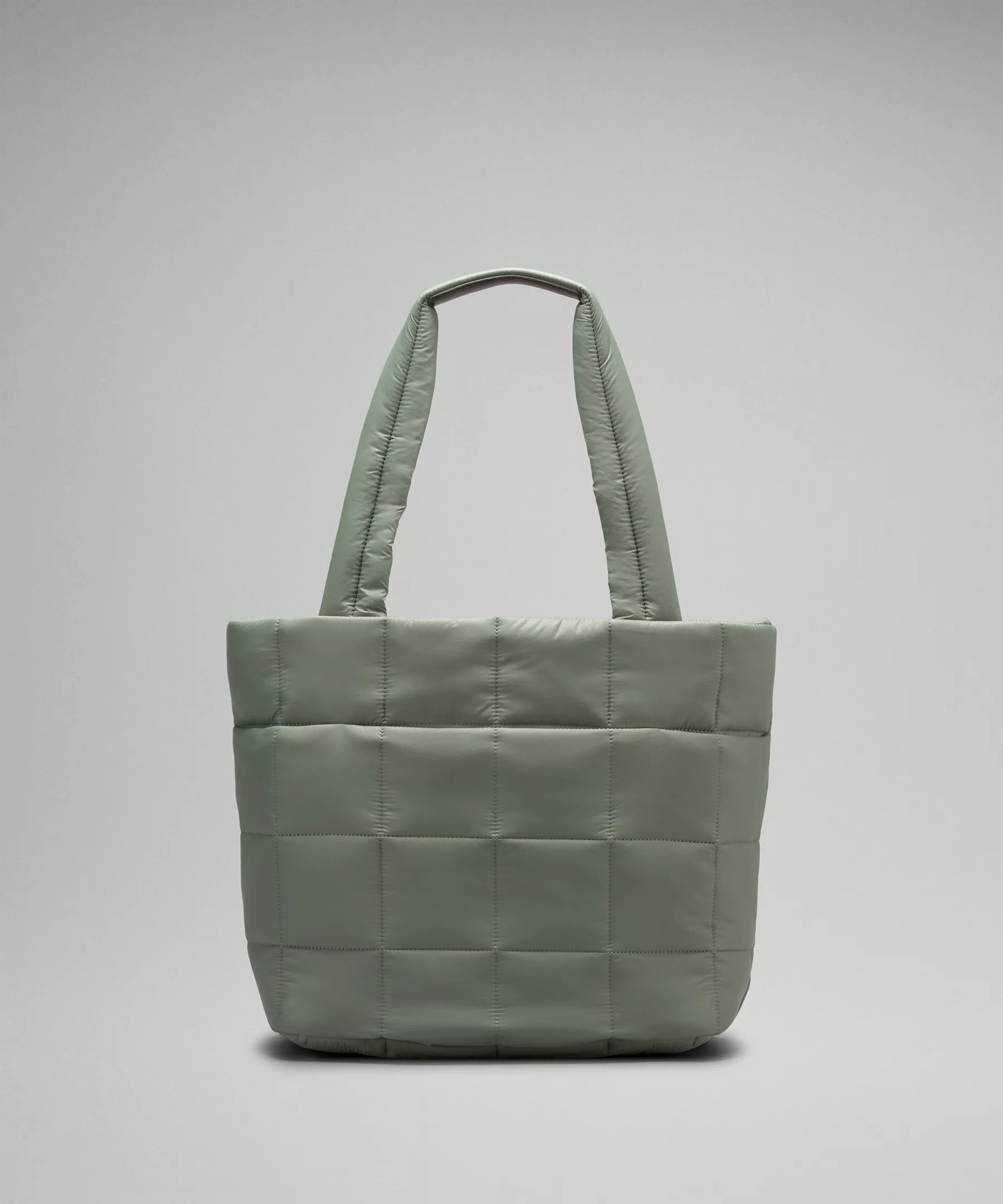Quilted Grid Tote Bag 12L - 3