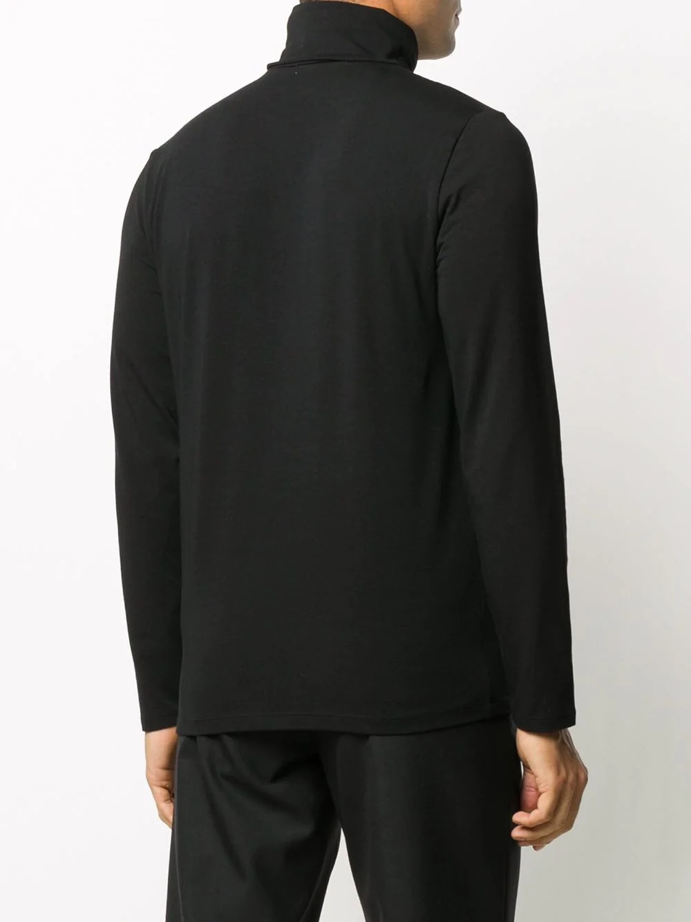 turtleneck cotton T-shirt - 4