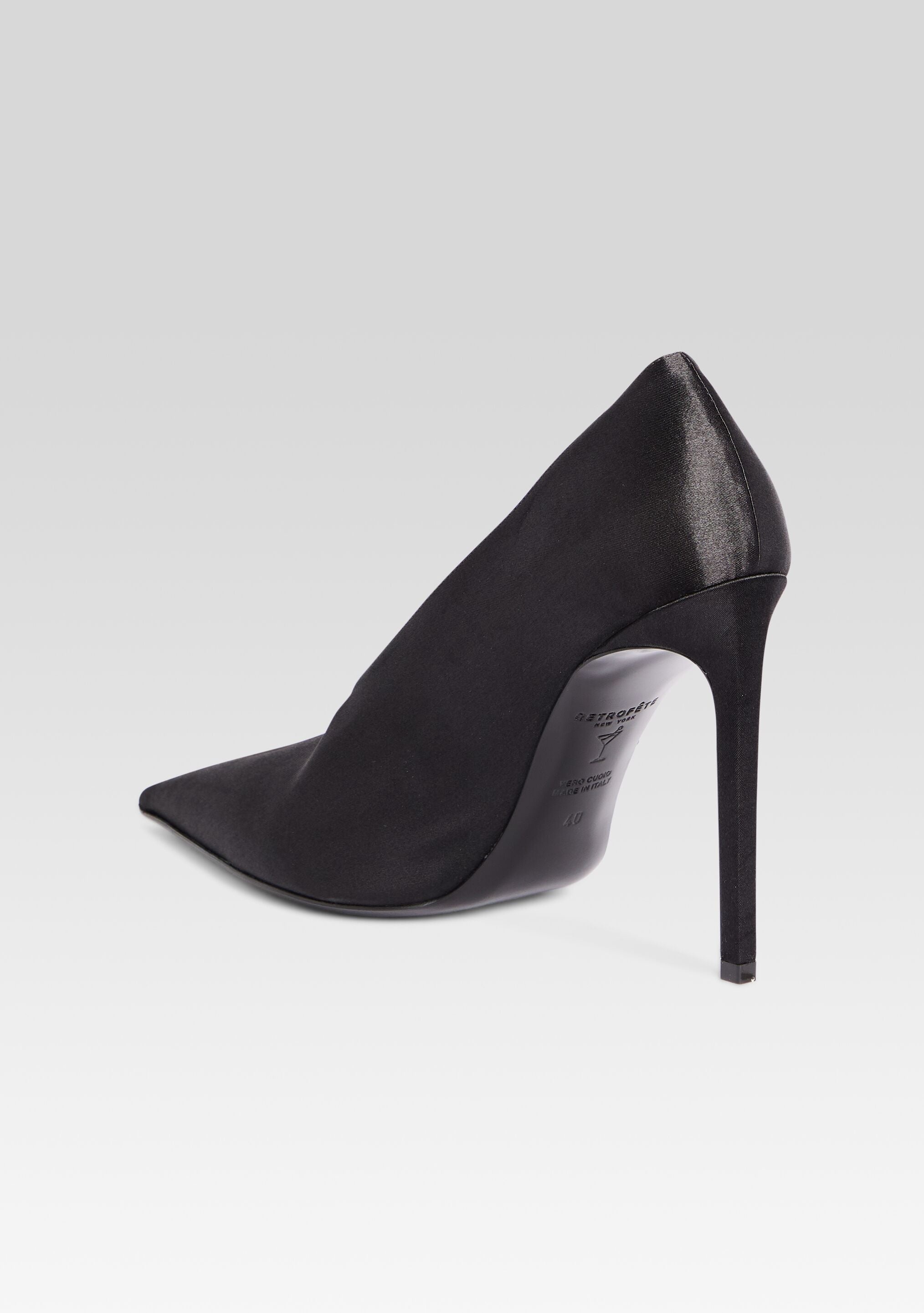 MOLLIE SATIN PUMP - 4